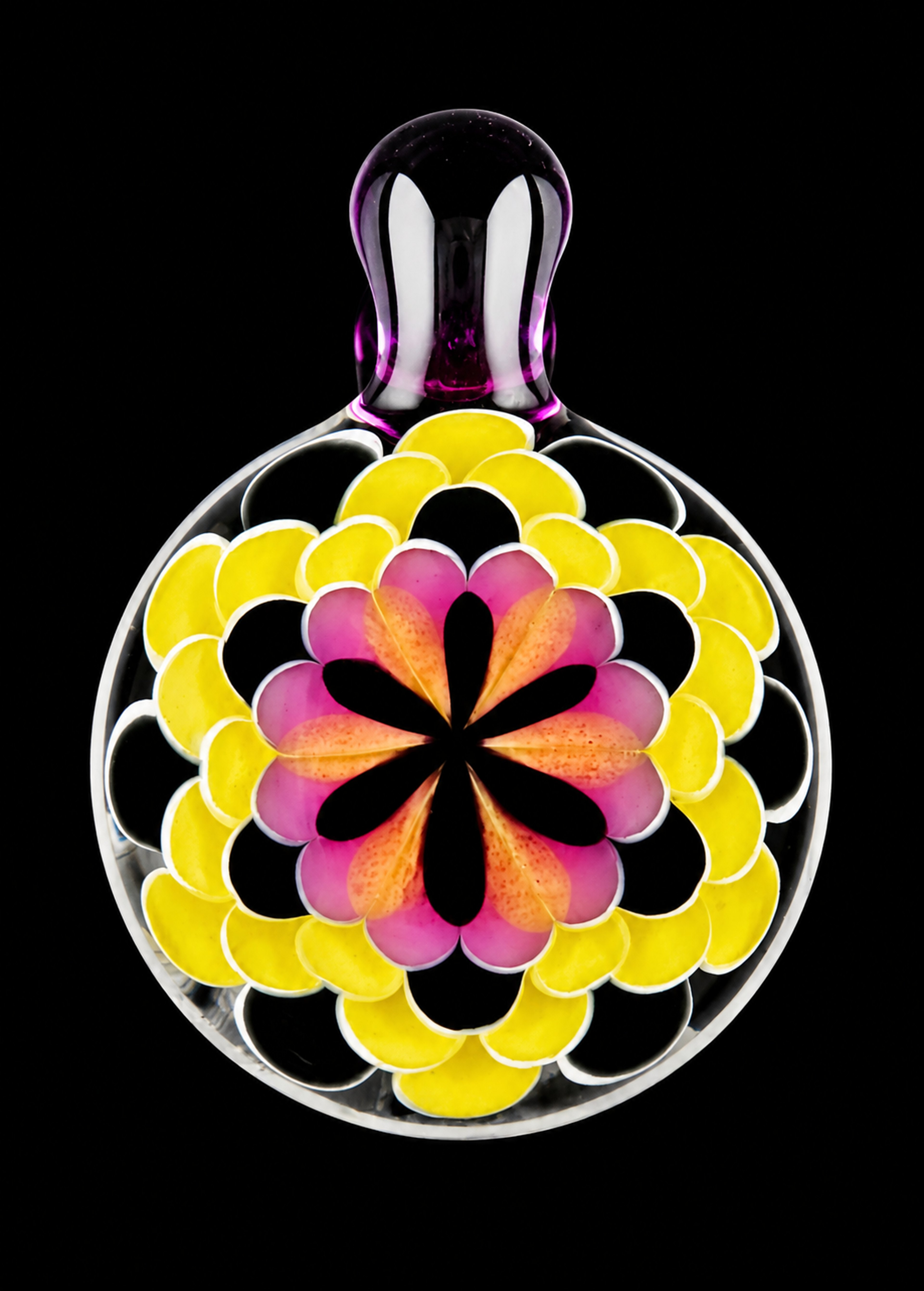 Juju glass pendant image 0