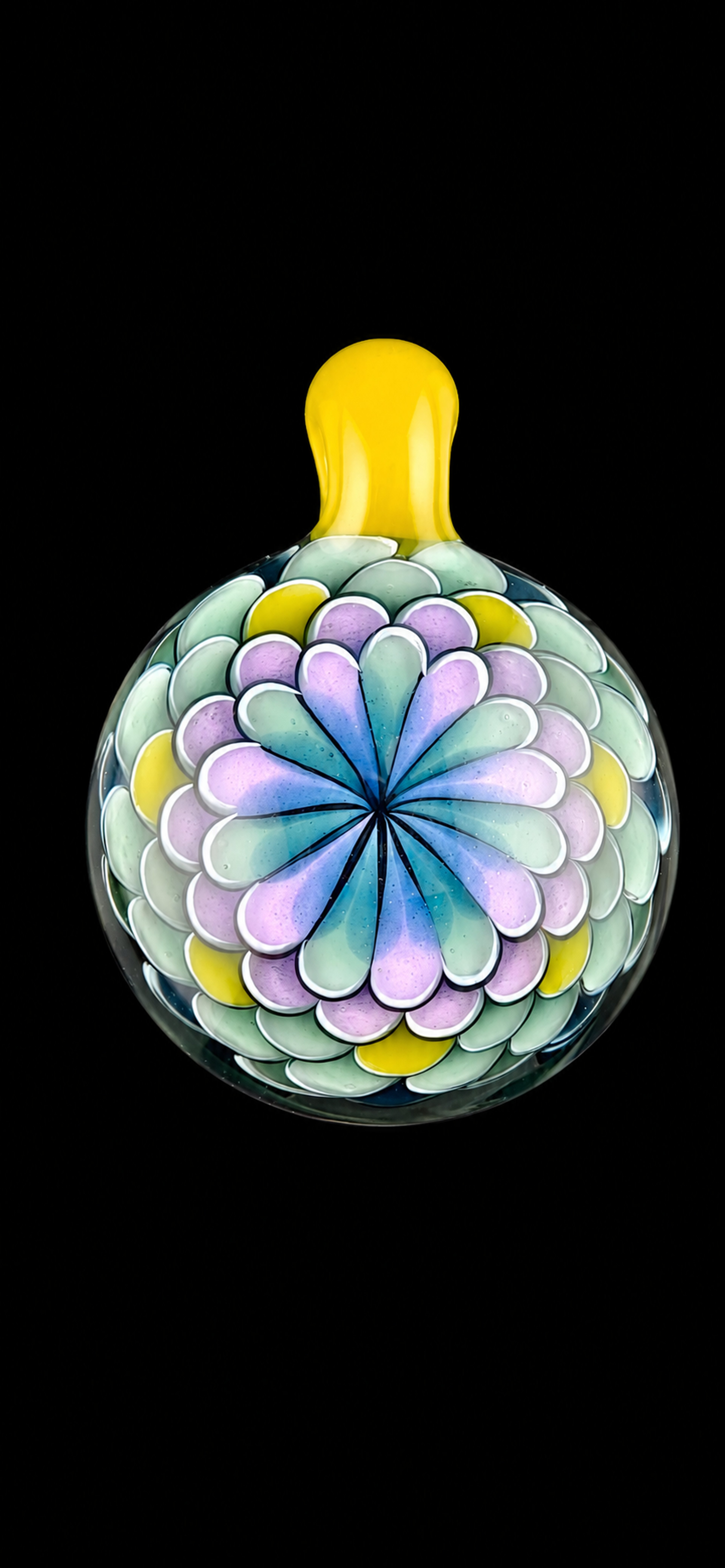 Juju glass pendant image 0