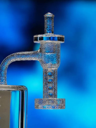 Preview pic of Space king engraved terp slurper set