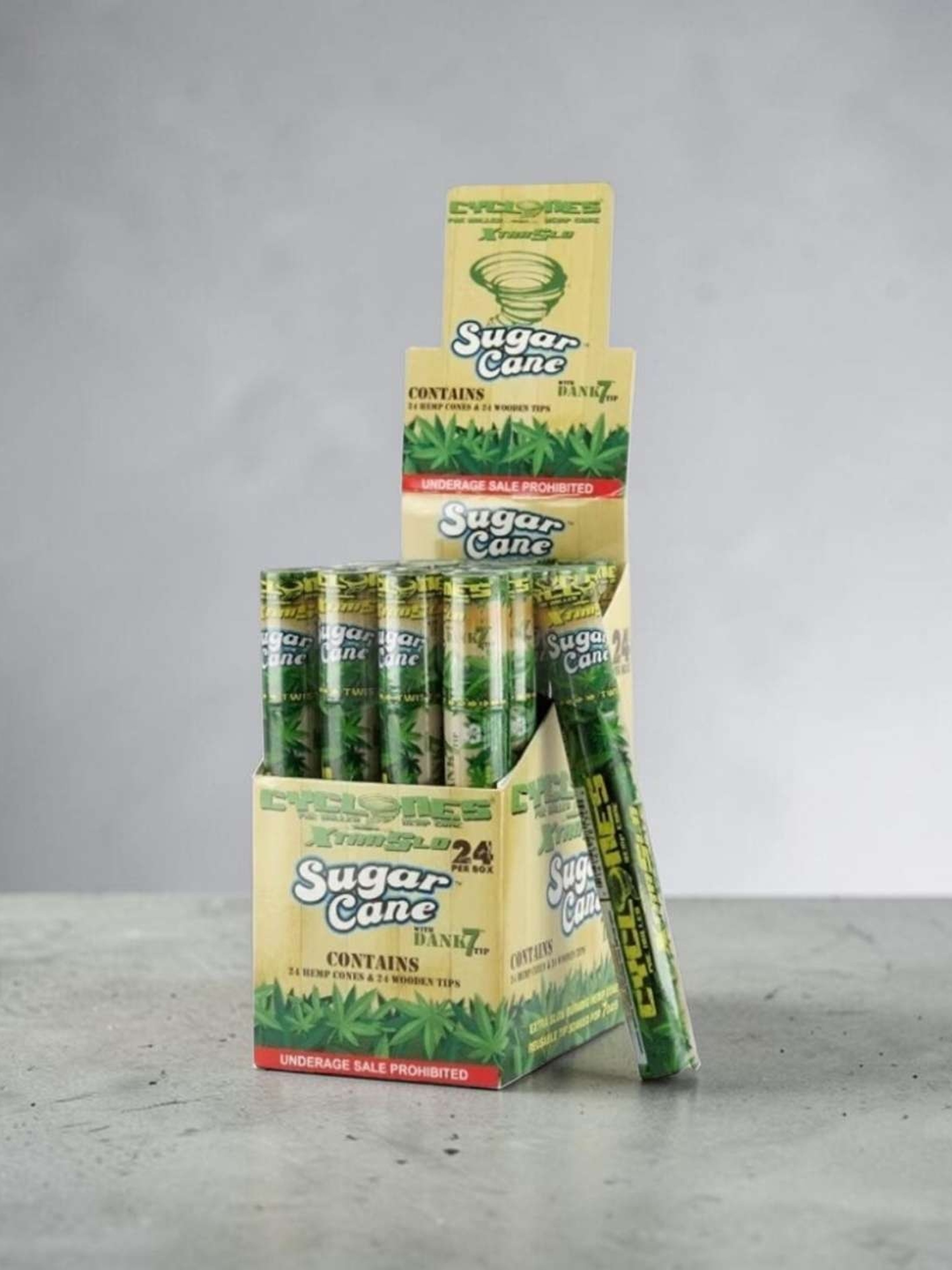 Preview pic of Cyclone Sugar Cane Dank 7 Tip 48 Hemp Cones