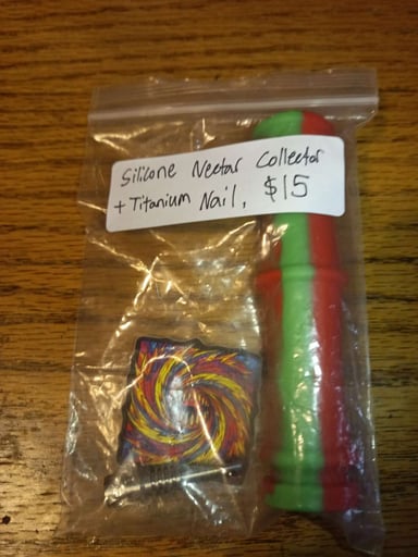 Preview pic of Rasta Nectar Collector Set