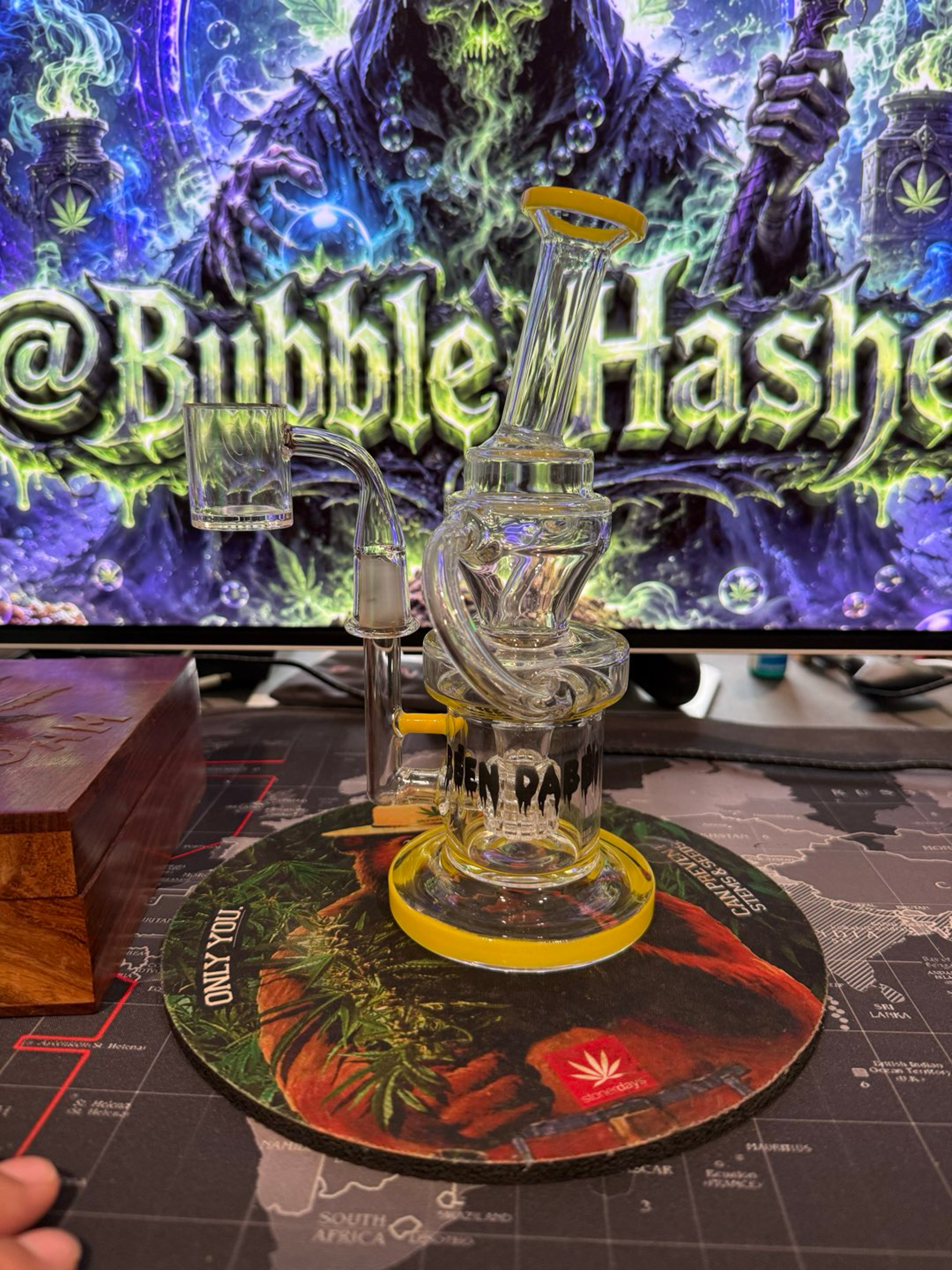 Preview pic of Been dabbin recycler/perc