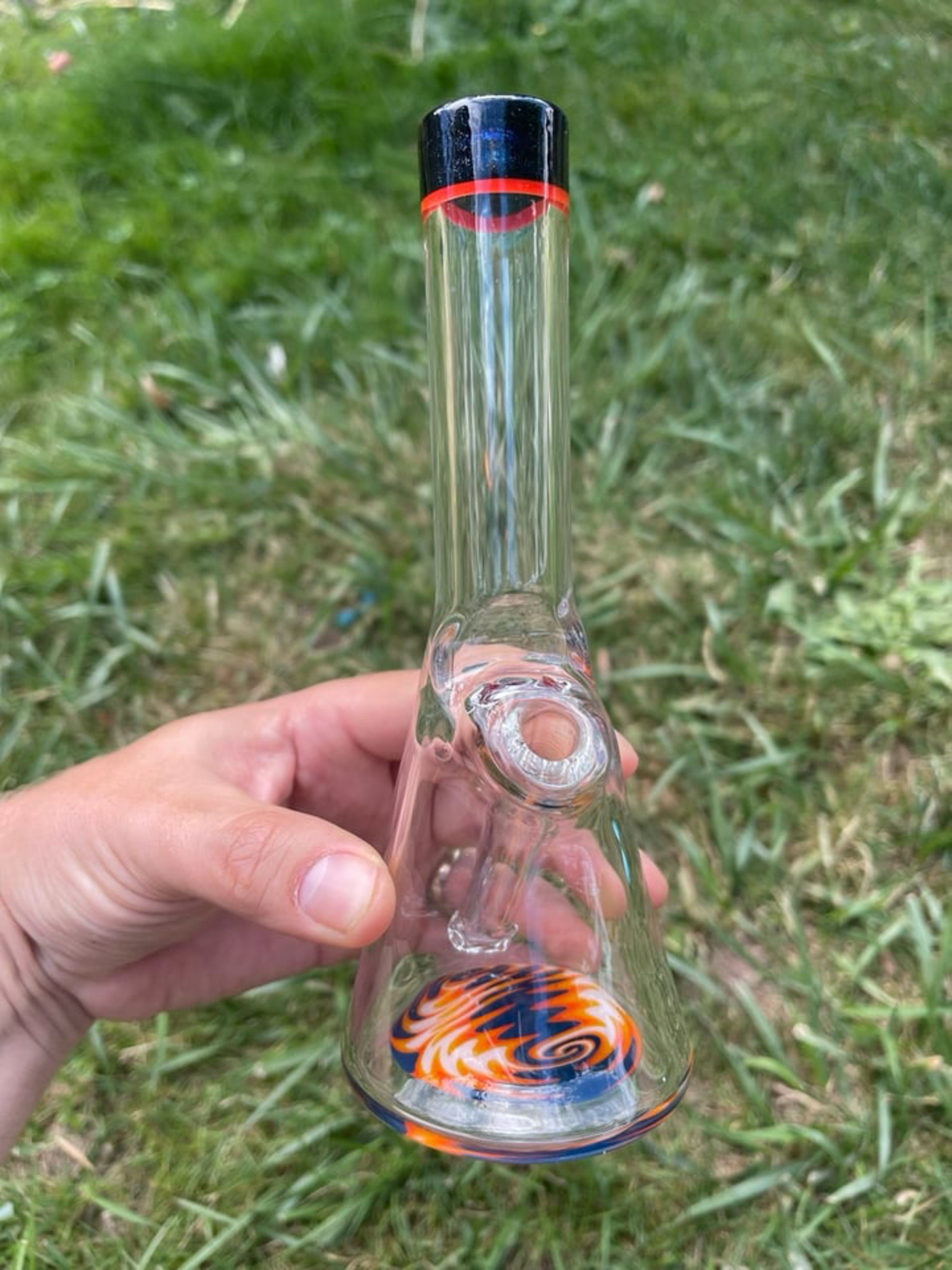 Nes Glass Wigwag Beaker image 0