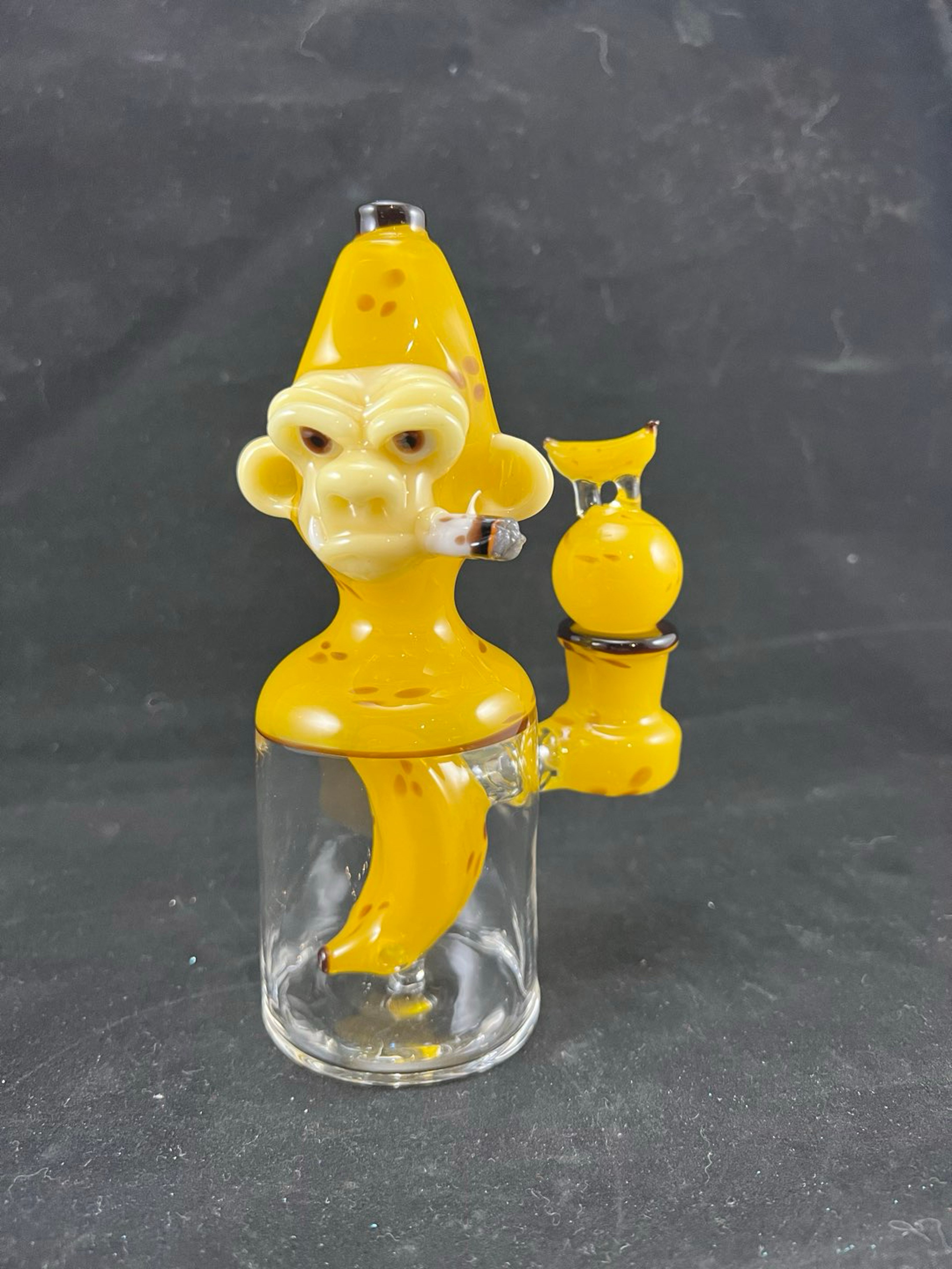 Preview pic of Jon Fischbach (theglassfish13) – Custom Heady "Smokin' Chimp" Yellow Character Rig