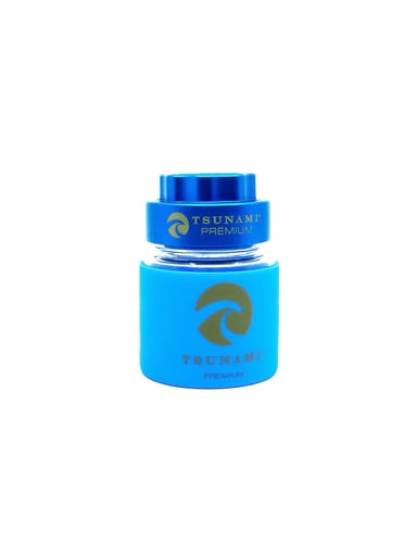 Preview pic of Tsunami Dry Herb Grinder +Jar BLUE