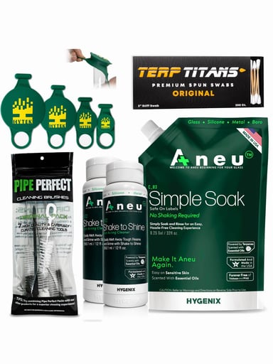 Preview pic of Hygenix Bong Cleaning Starter Pack