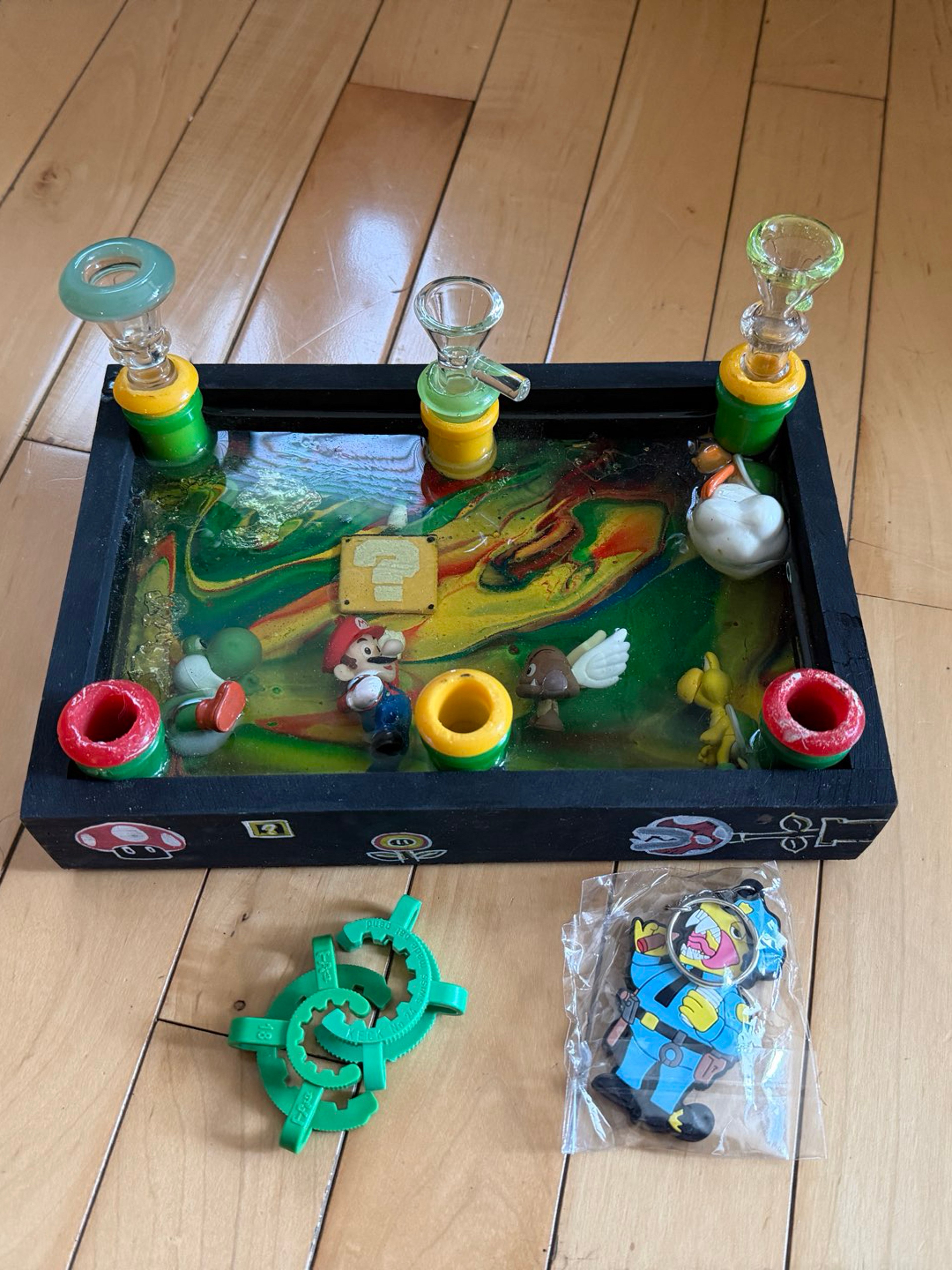 Custom Mario-Themed 6-Slide Stand image 0