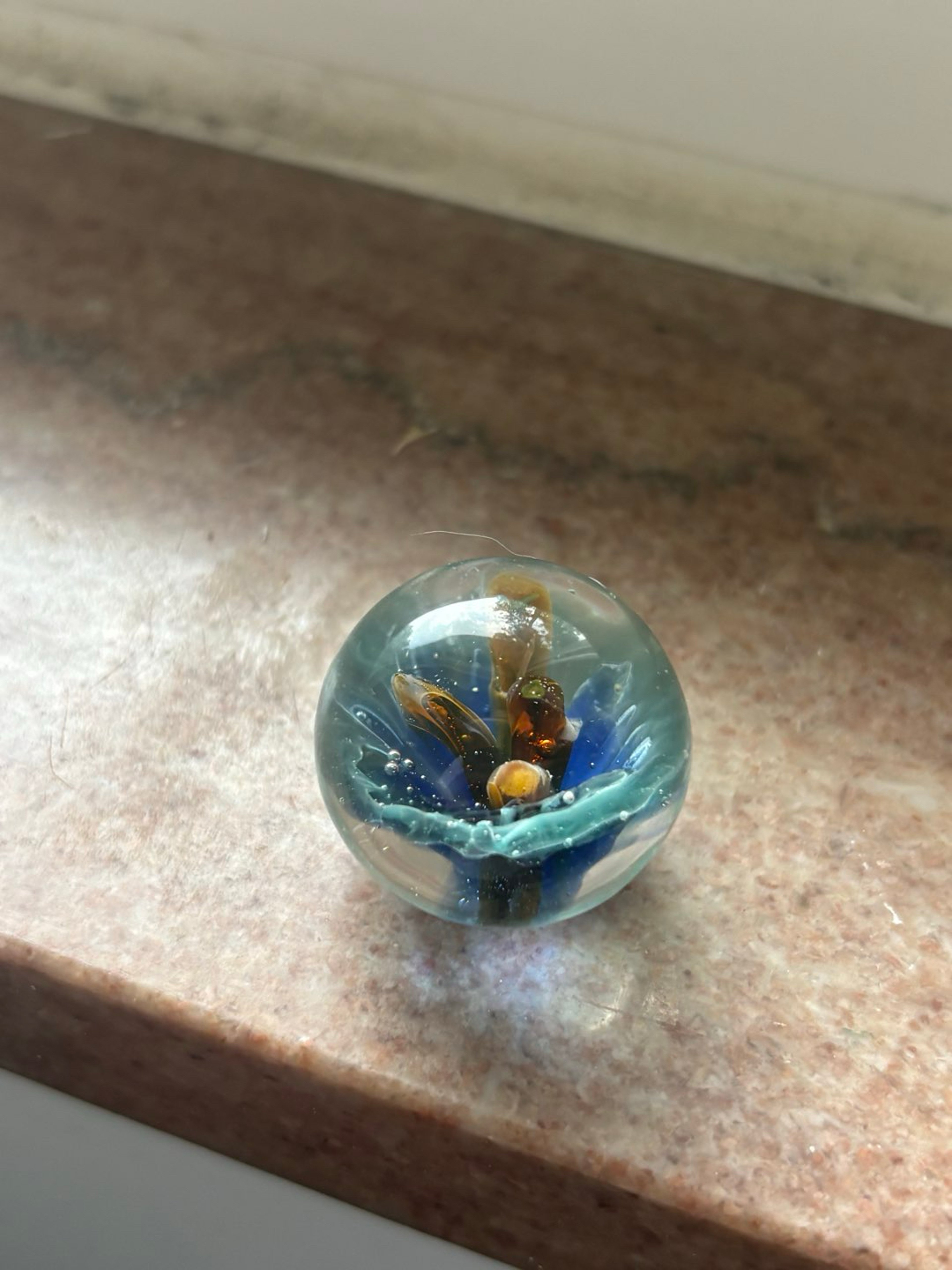 Jellyfish flower marble image 0