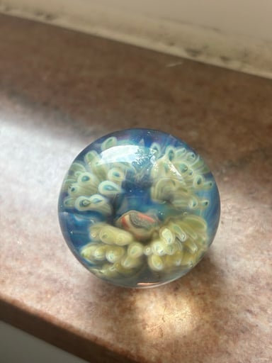 Preview pic of Fuzzy fume face implosion marble