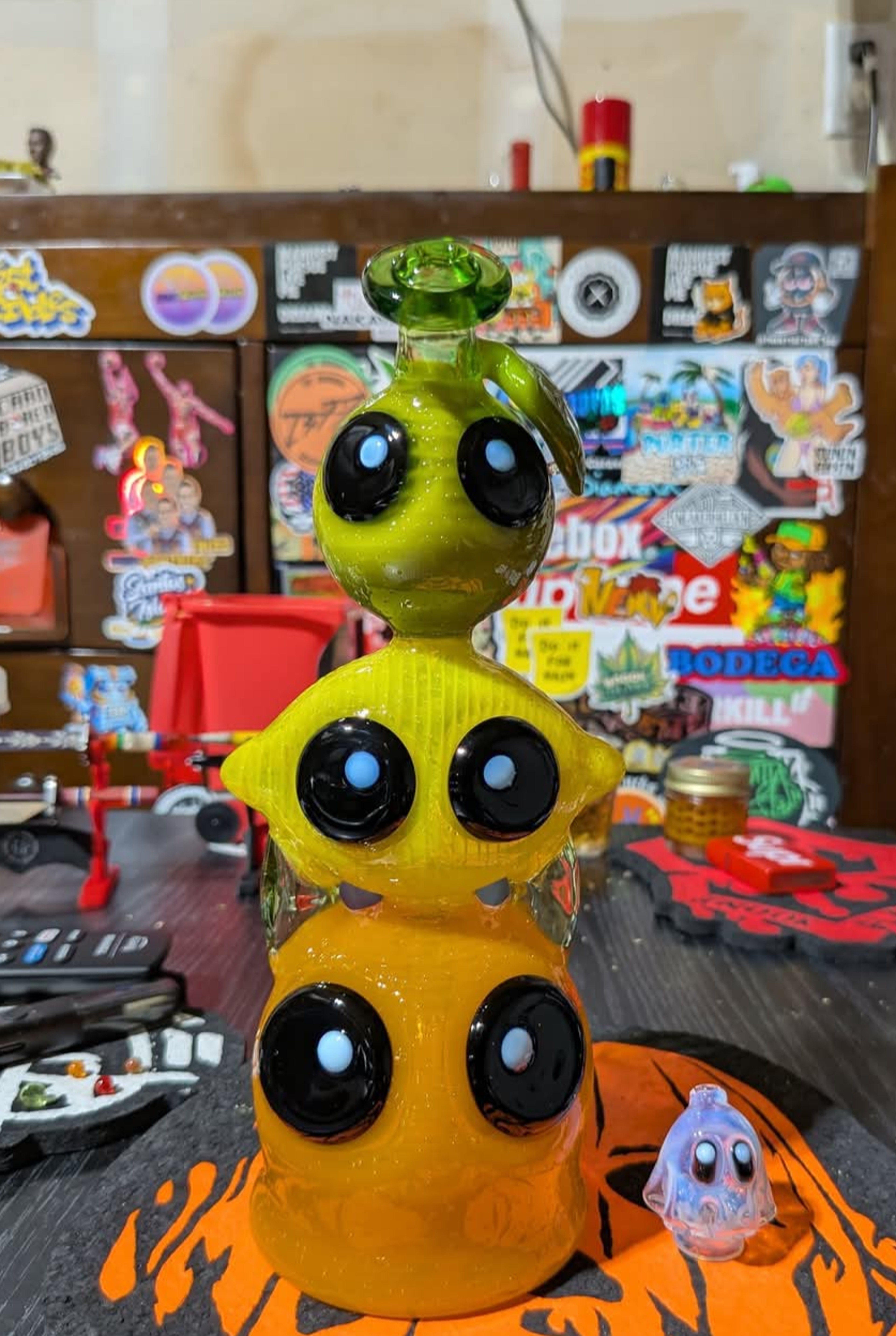 Preview pic of Porter Glass Fruit Stack Recycler ONLY 1 EVER MADE
