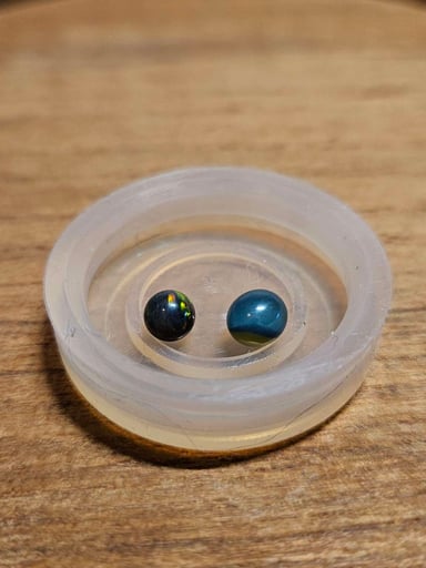 Preview pic of Galaxy glass pearl set