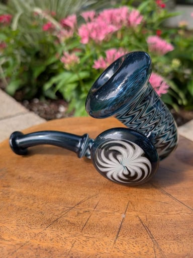 Preview pic of Pristine JD Nace Custom Freestanding Sherlock – Unsigned Custom Heady Borosilicate