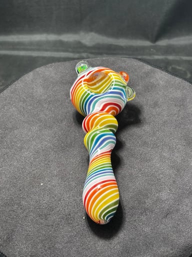 Preview pic of Custom candy swirl opal spoon