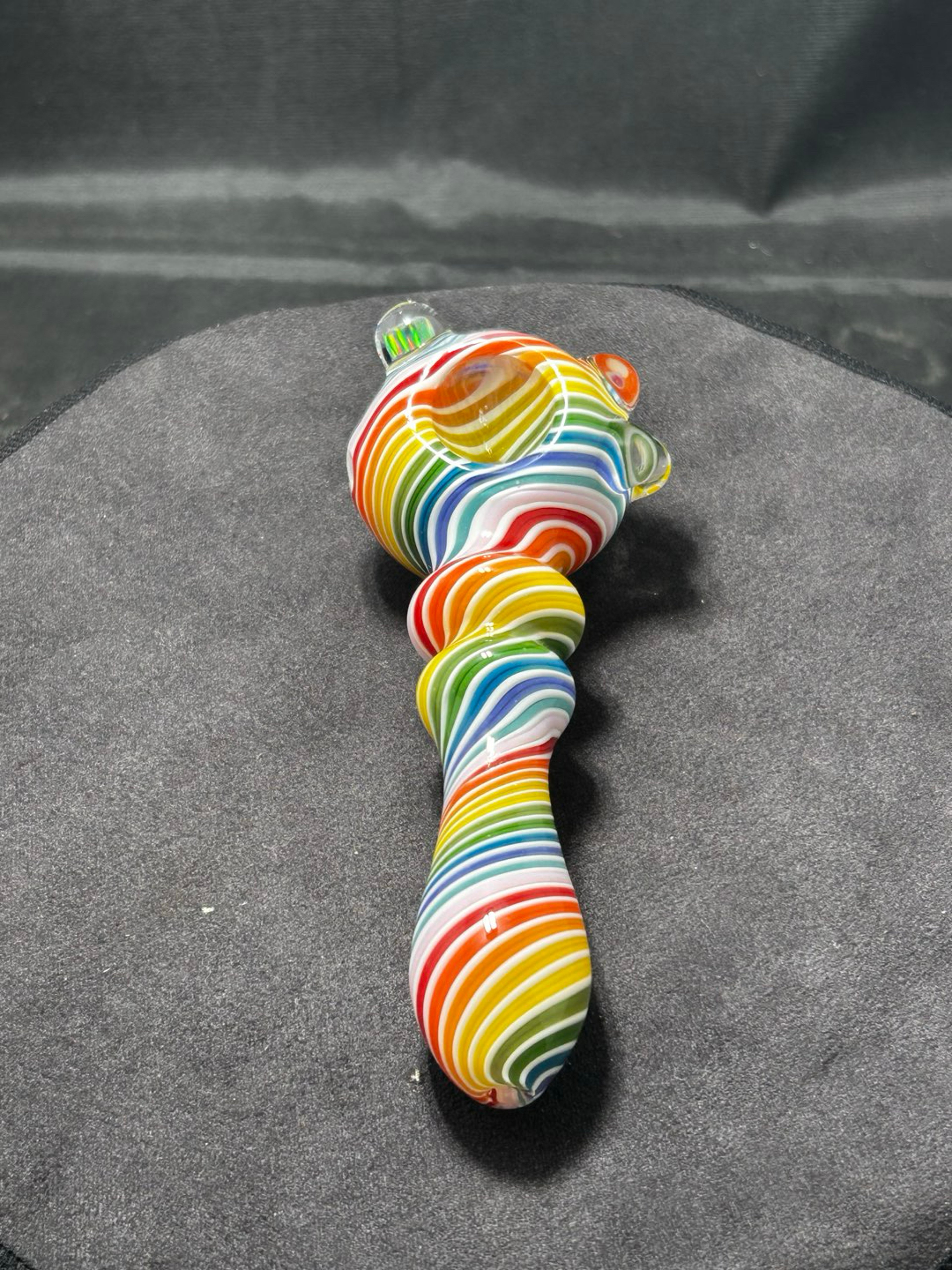 Preview pic of Custom candy swirl opal spoon