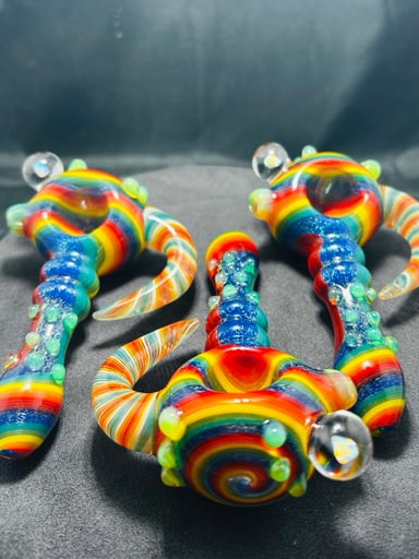 Preview pic of Custom dicro and opal accent hook spoon
