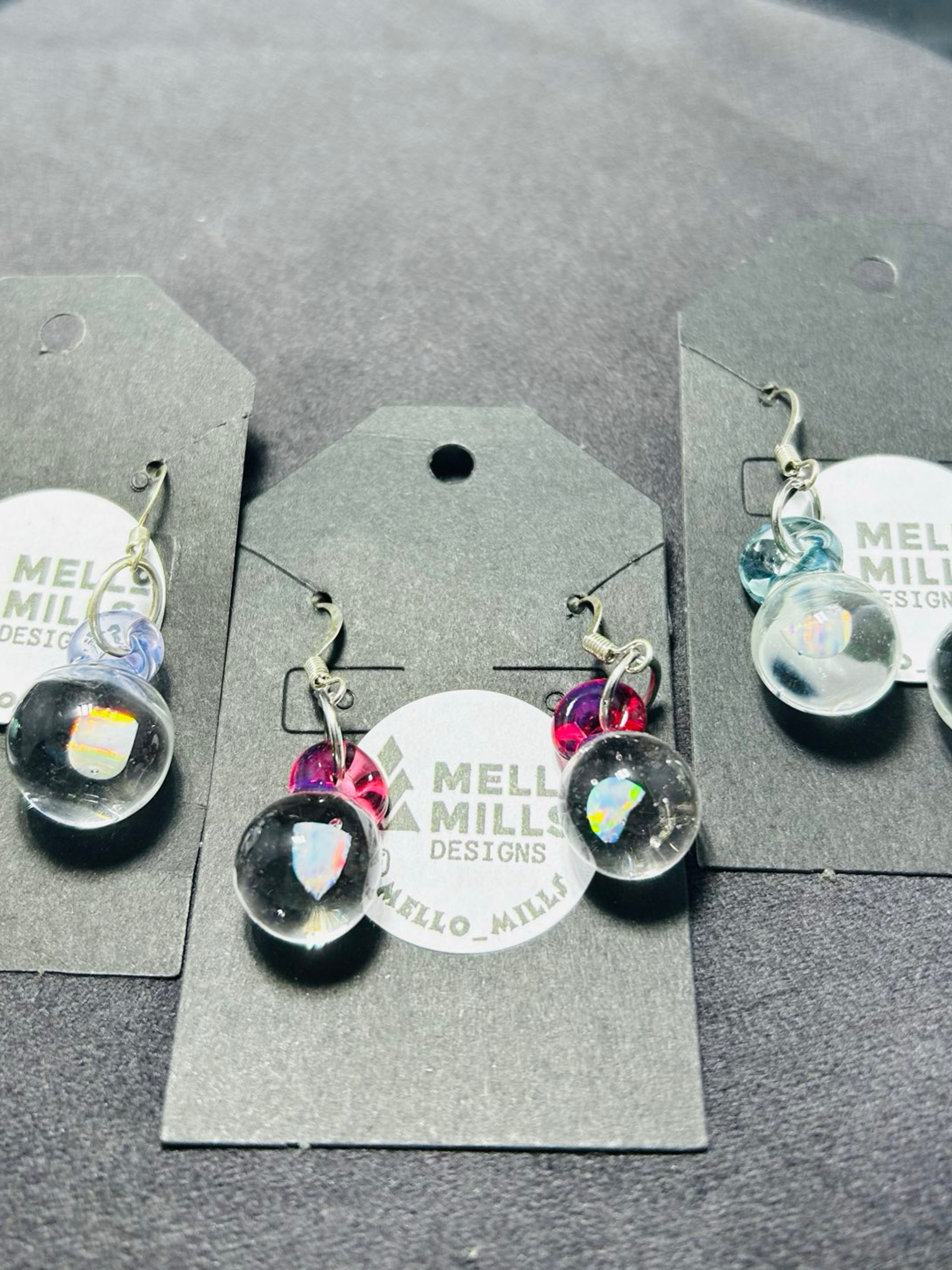 Preview pic of Custom Opal earrings