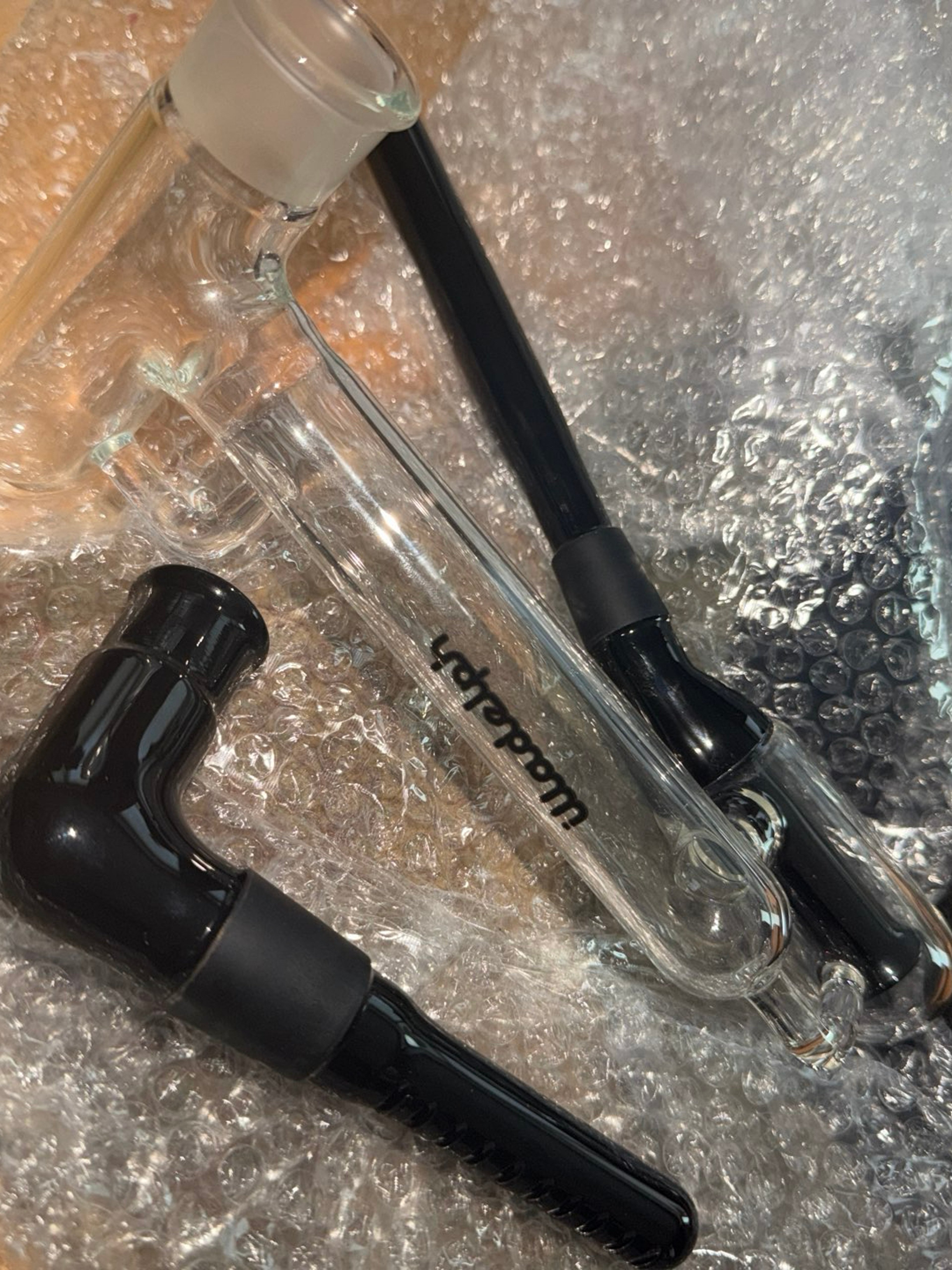Preview pic of Illadelph Inline Ash Catcher (Black/Platinum)