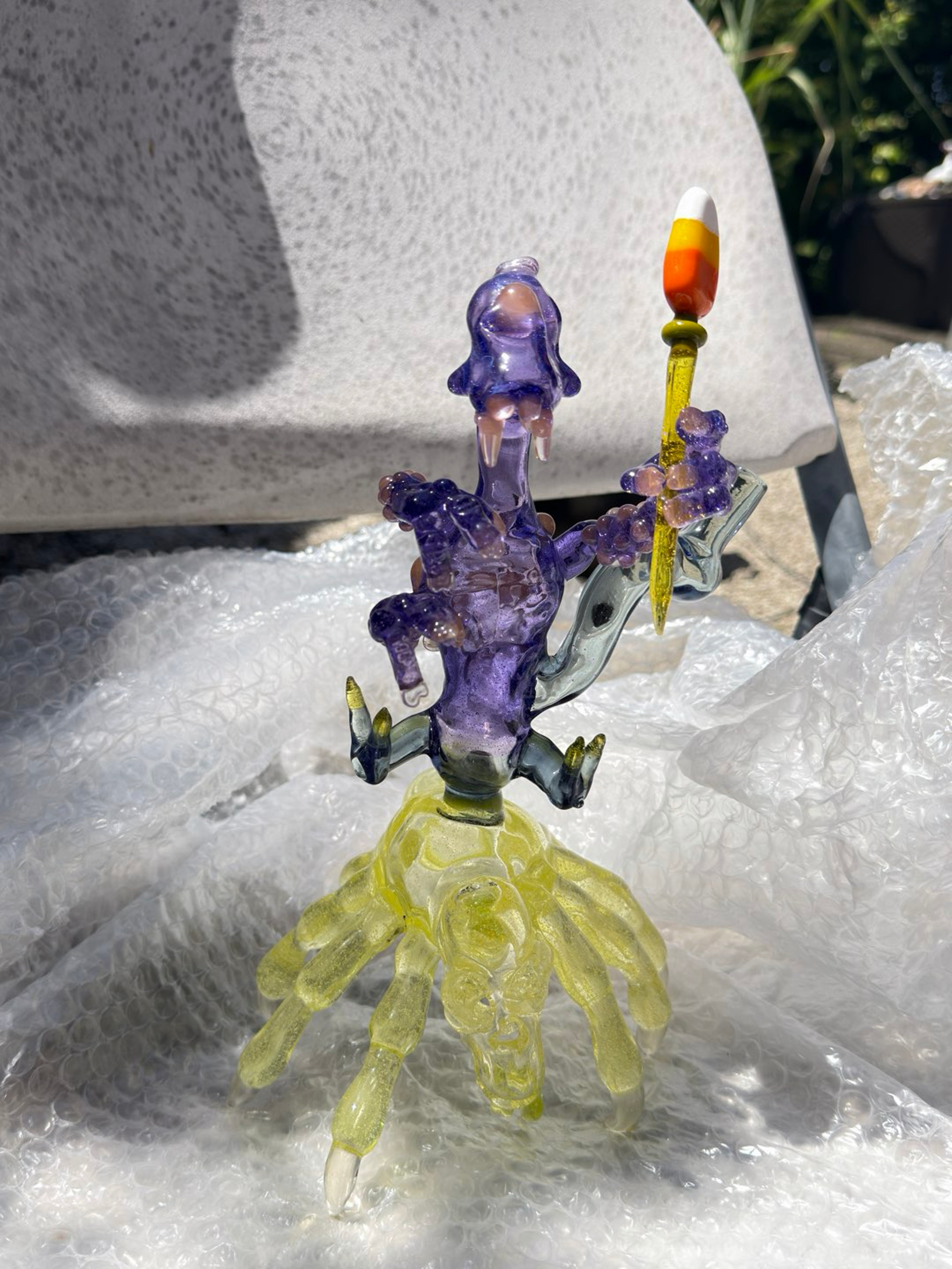 Preview pic of Cyclopes rig by Raya Glass blown in 2017 at champs trade show