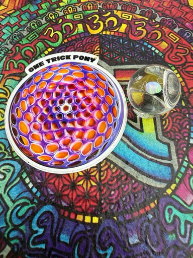 Preview pic of One Trick Pony - Clear Spinner Cap w/ Opal 2