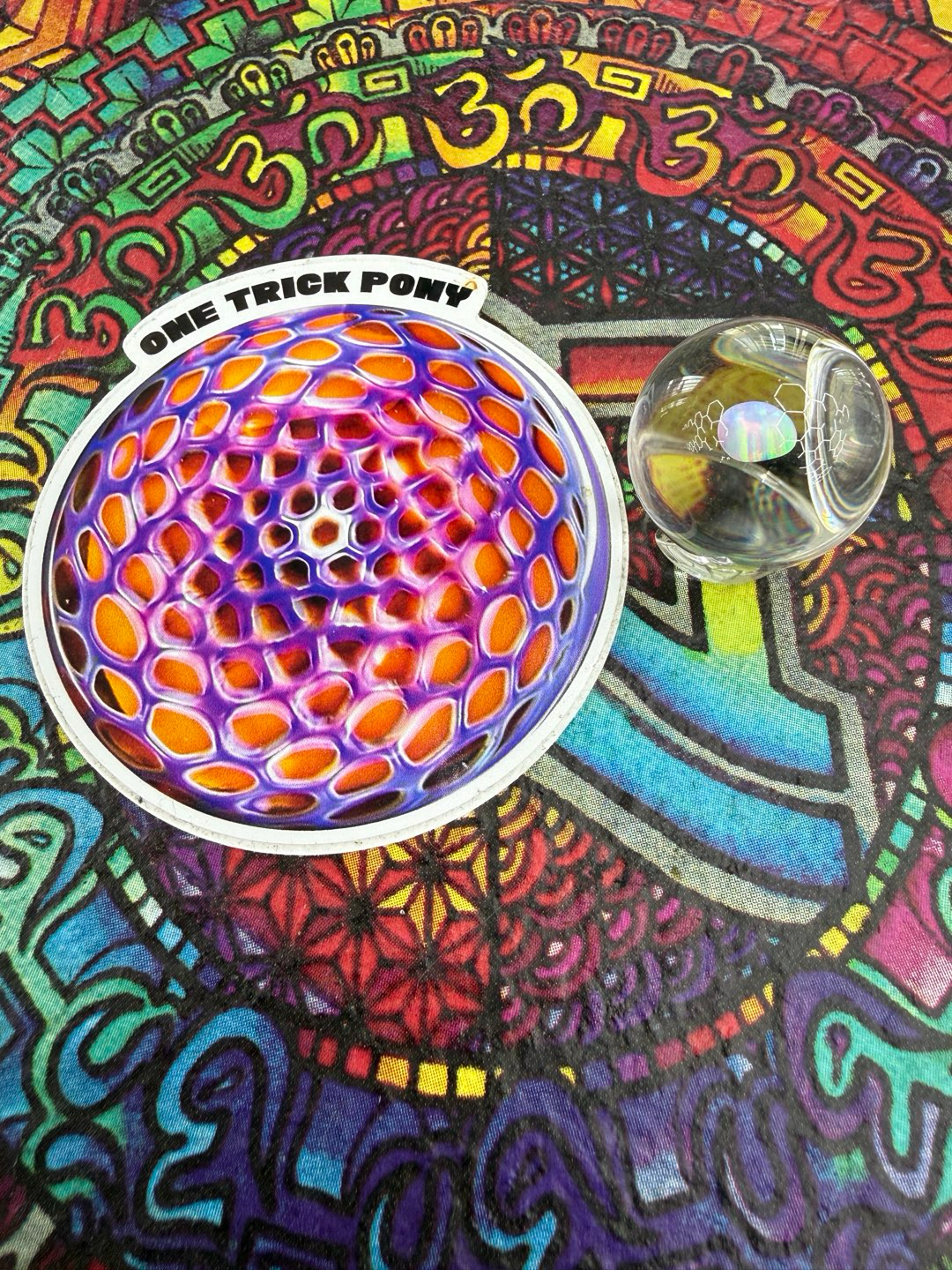 Preview pic of One Trick Pony - Clear Spinner Cap w/ Opal 2