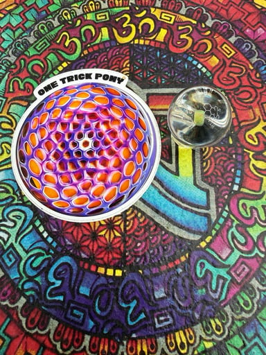 Preview pic of One Trick Pony - Clear Spinner Cap w/ Opal 3