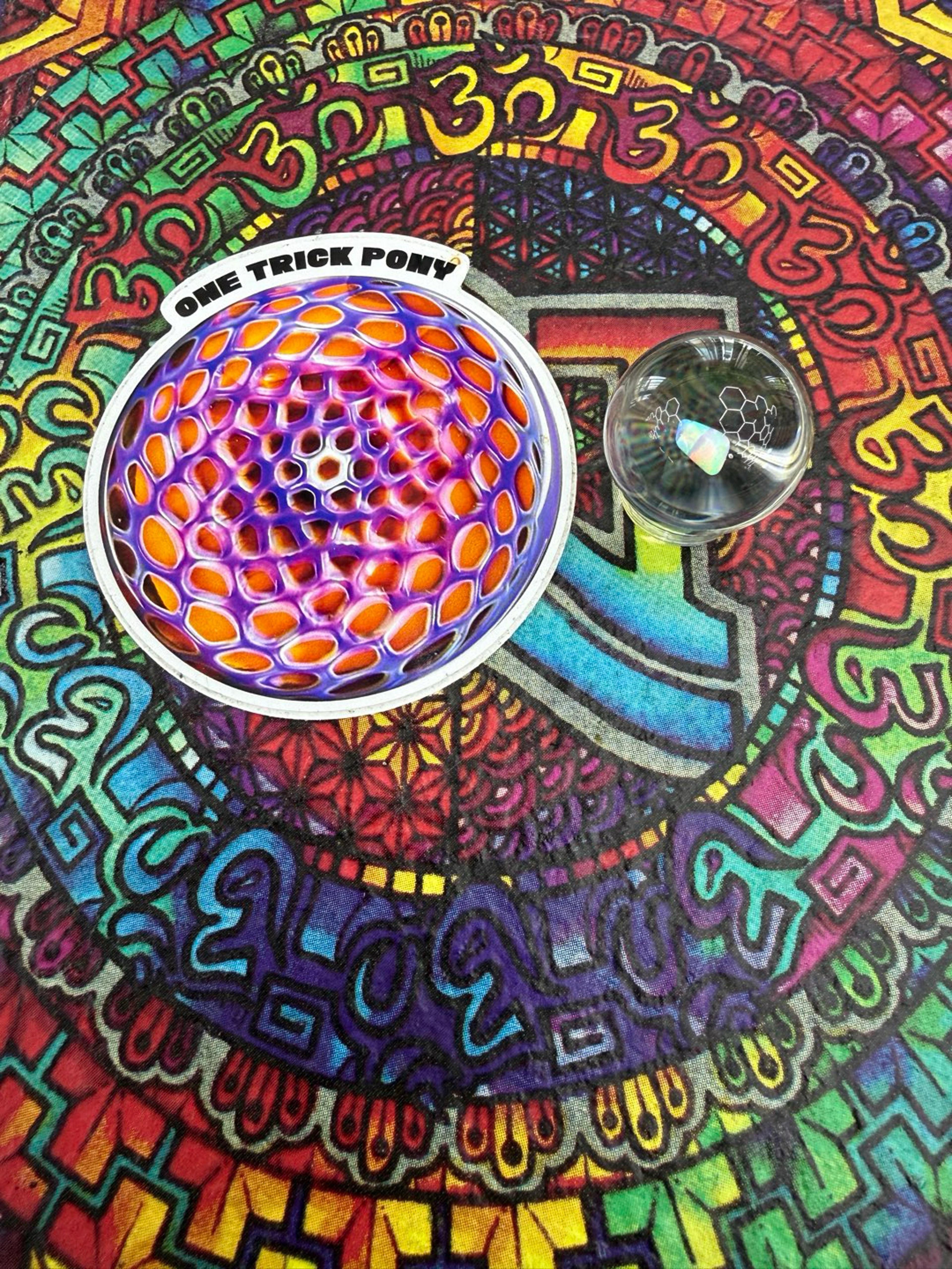 Preview pic of One Trick Pony - Clear Spinner Cap w/ Opal 4