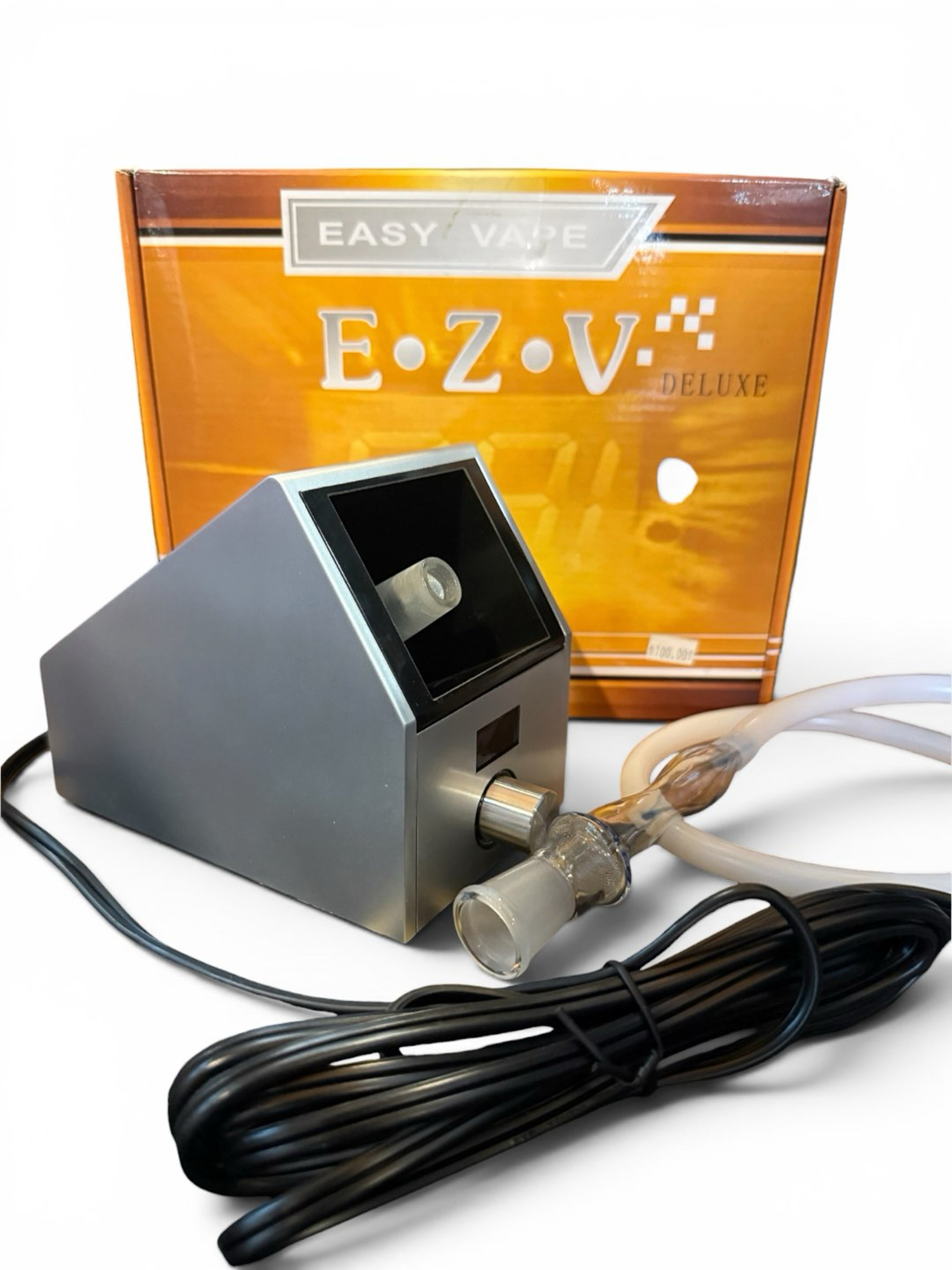 Preview pic of Easy Vape EZV Deluxe Digital Desktop Vaporizer NEW- Silver