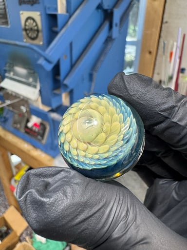 Preview pic of 31mm flower/dot implosion @Eli.M.Glass x @Animated.Glass