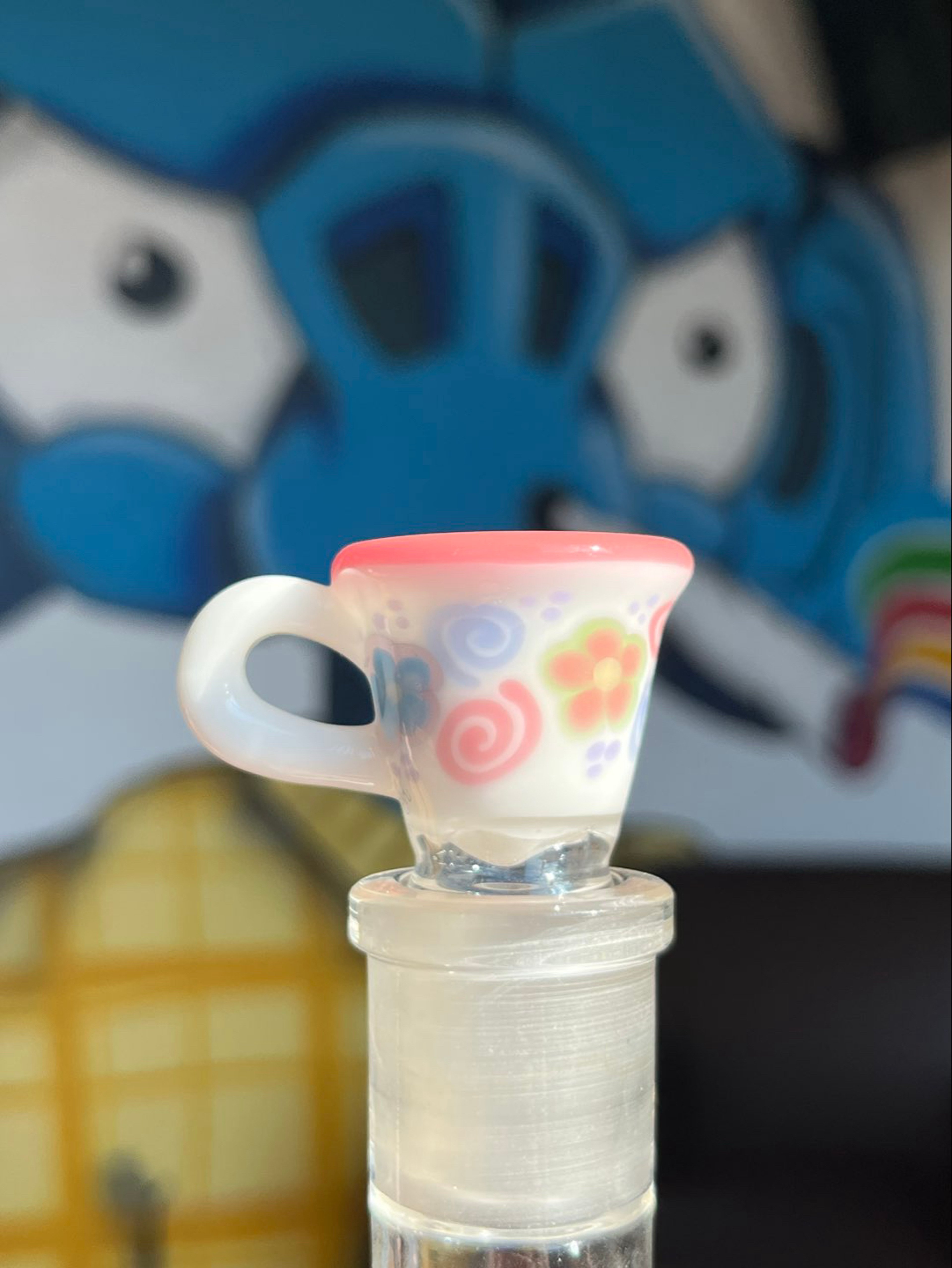 Preview pic of Sarah Marblesbee Pink Tea Cup Slide