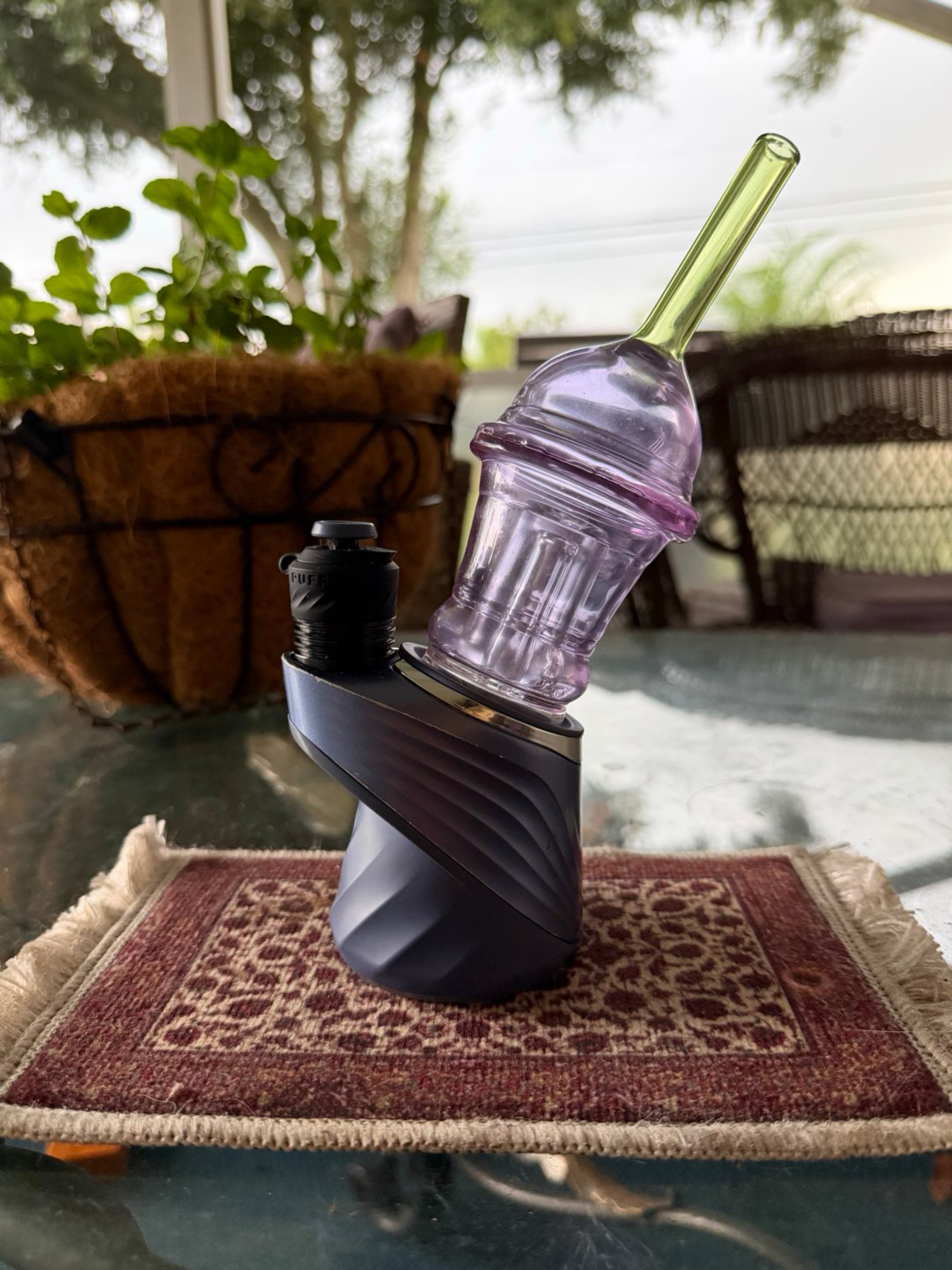 Preview pic of EVOL-puffco top+dabuccino pendent