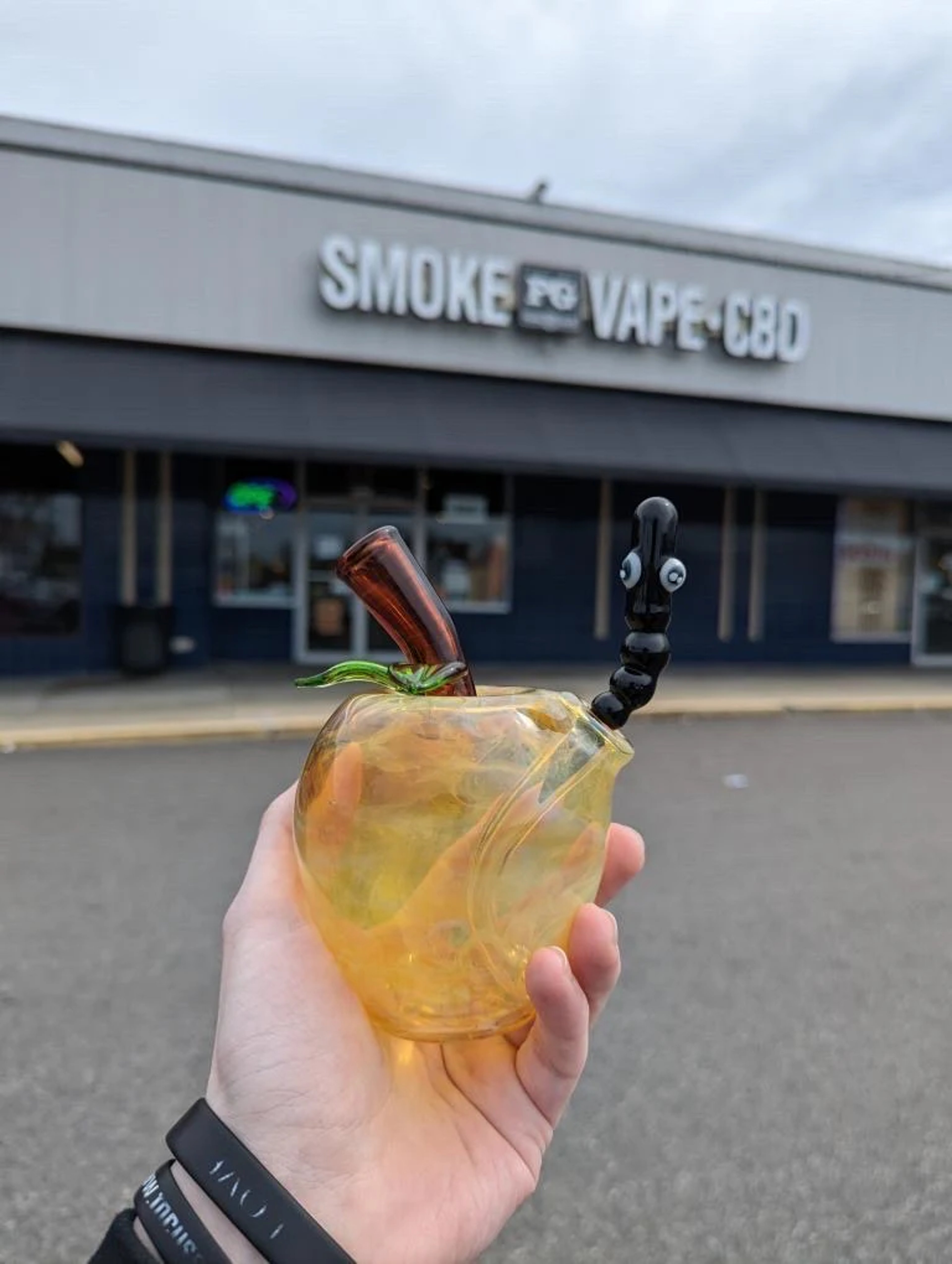 Preview pic of Pouch Glass Apple Rig 1