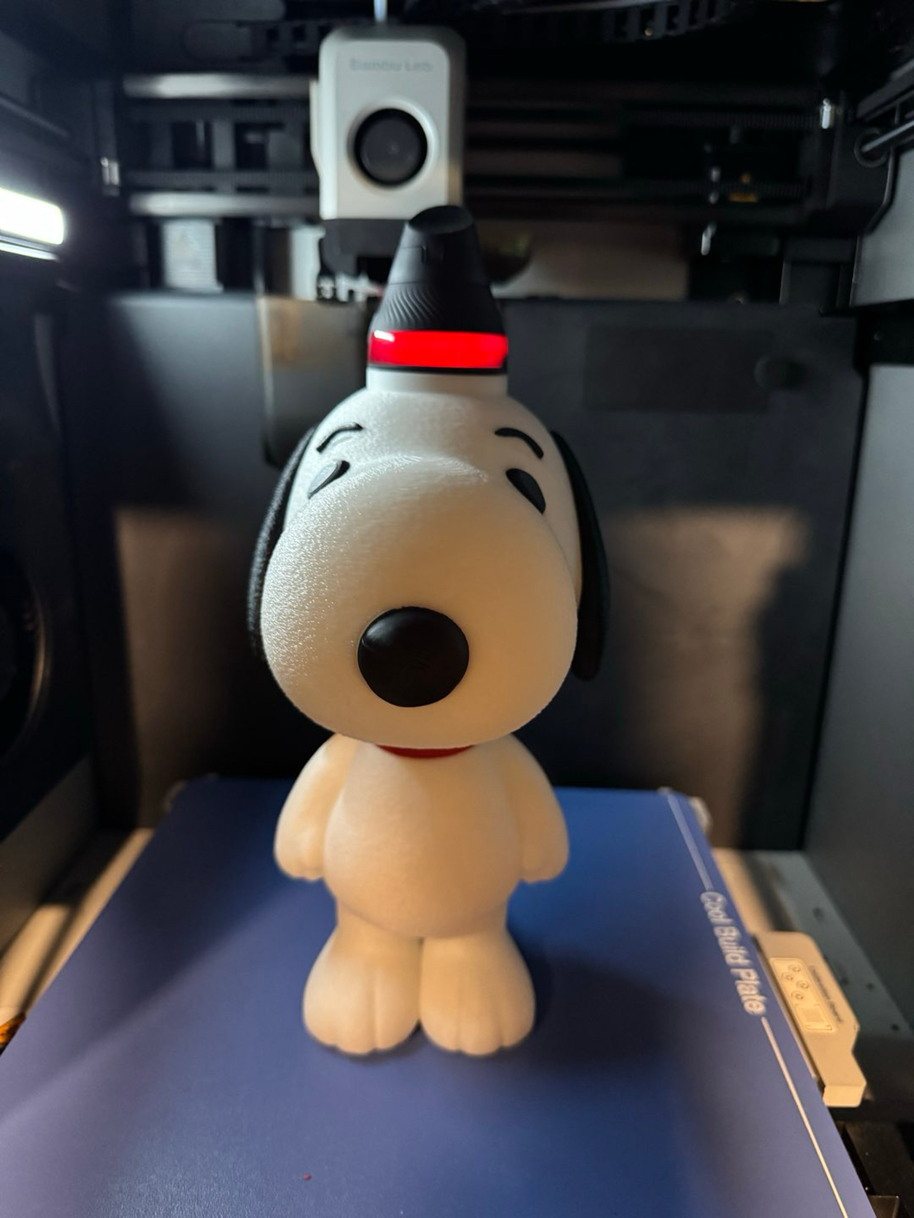Preview pic of 3d printed snoopy core base