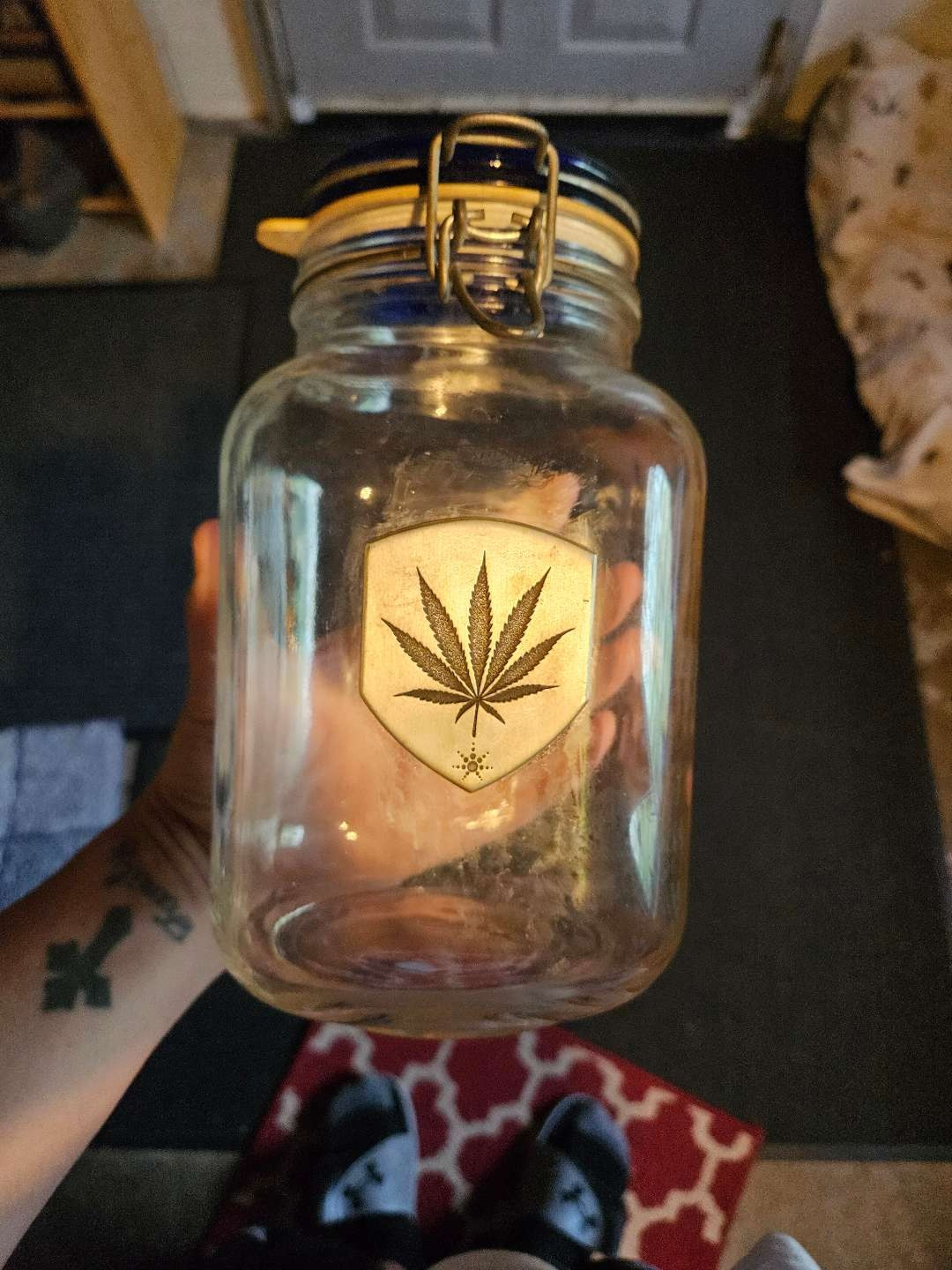 Preview pic of 420 Science XL Pop Top Storage Jar