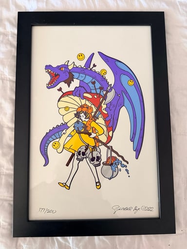 Preview pic of Slinger & Rye “Spiritual Advisor” Framed Print 2022