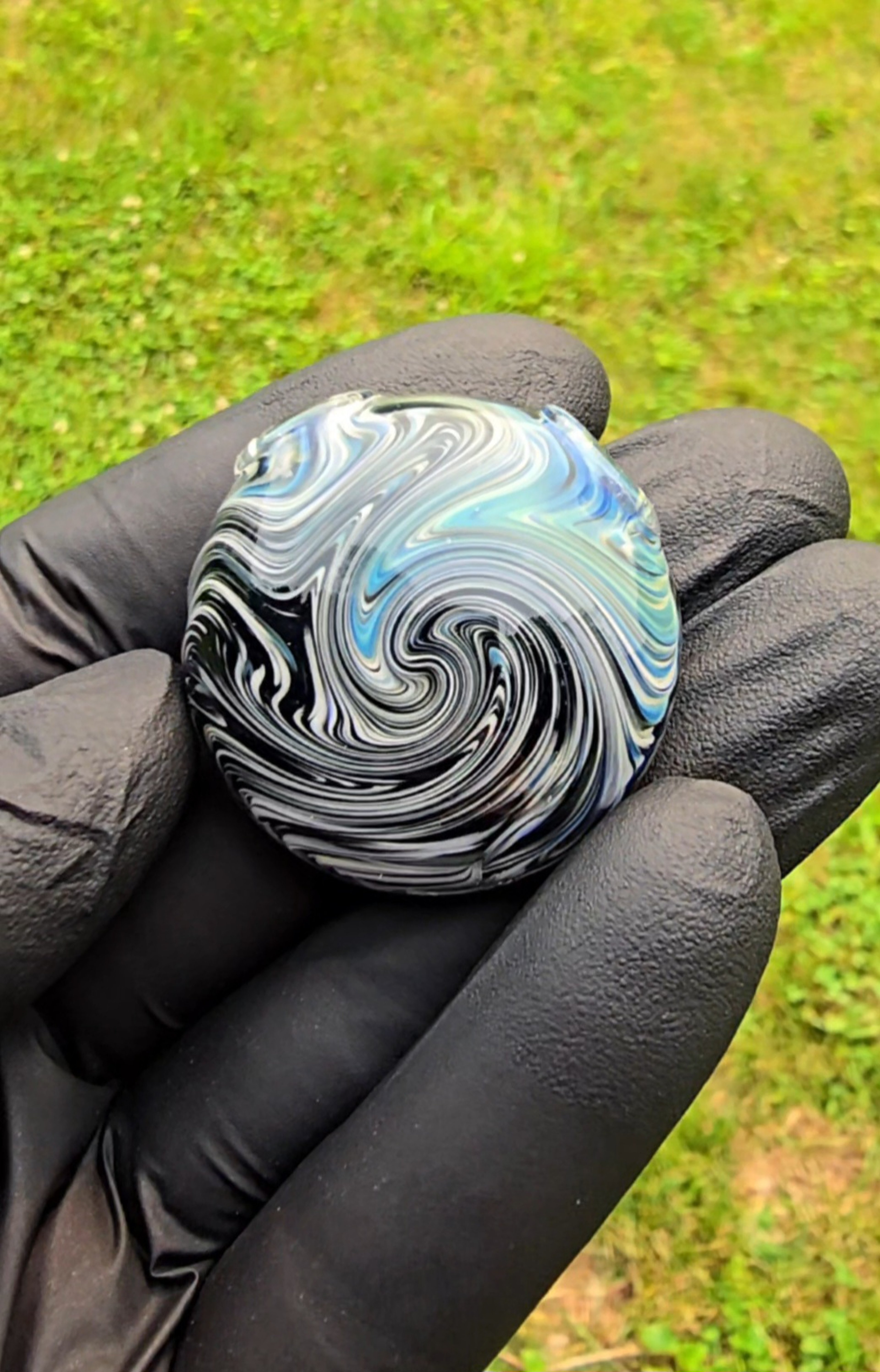 Preview pic of Suminagashi Pendant