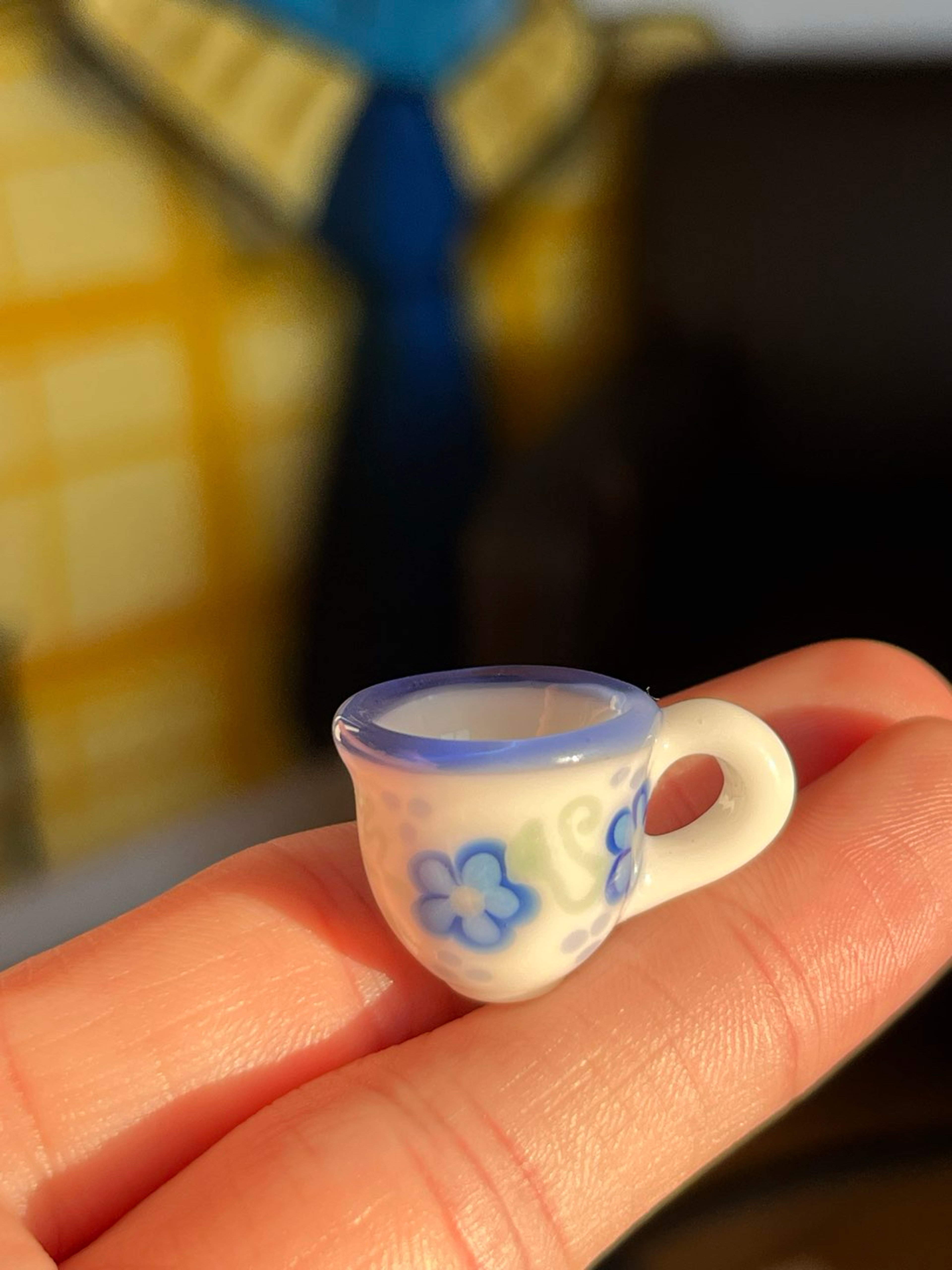 Preview pic of Sarah Marblesbee Tea Cup Pendant