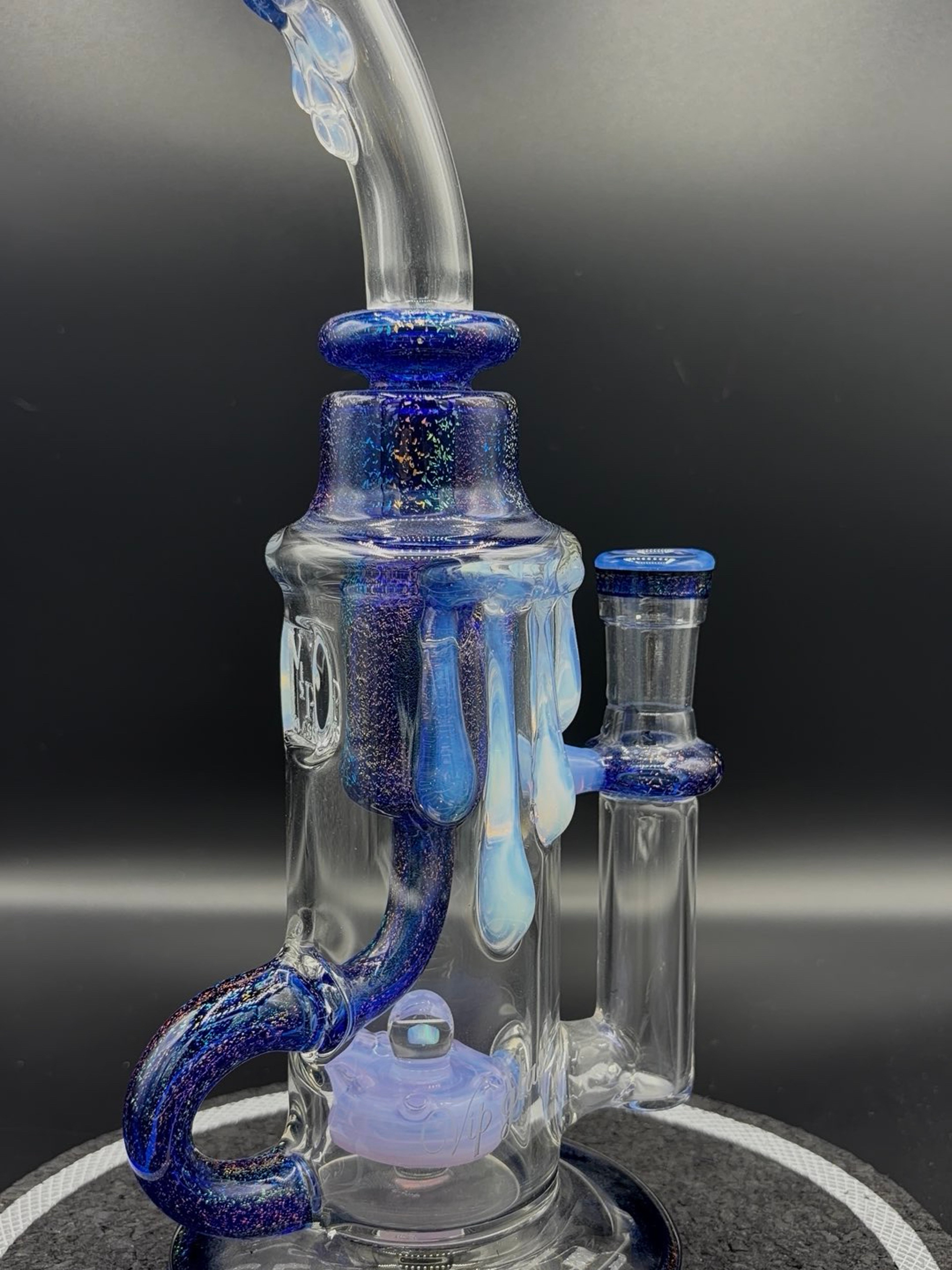 Preview pic of VIP Glass 14mm Rainbow Dichro Incycler