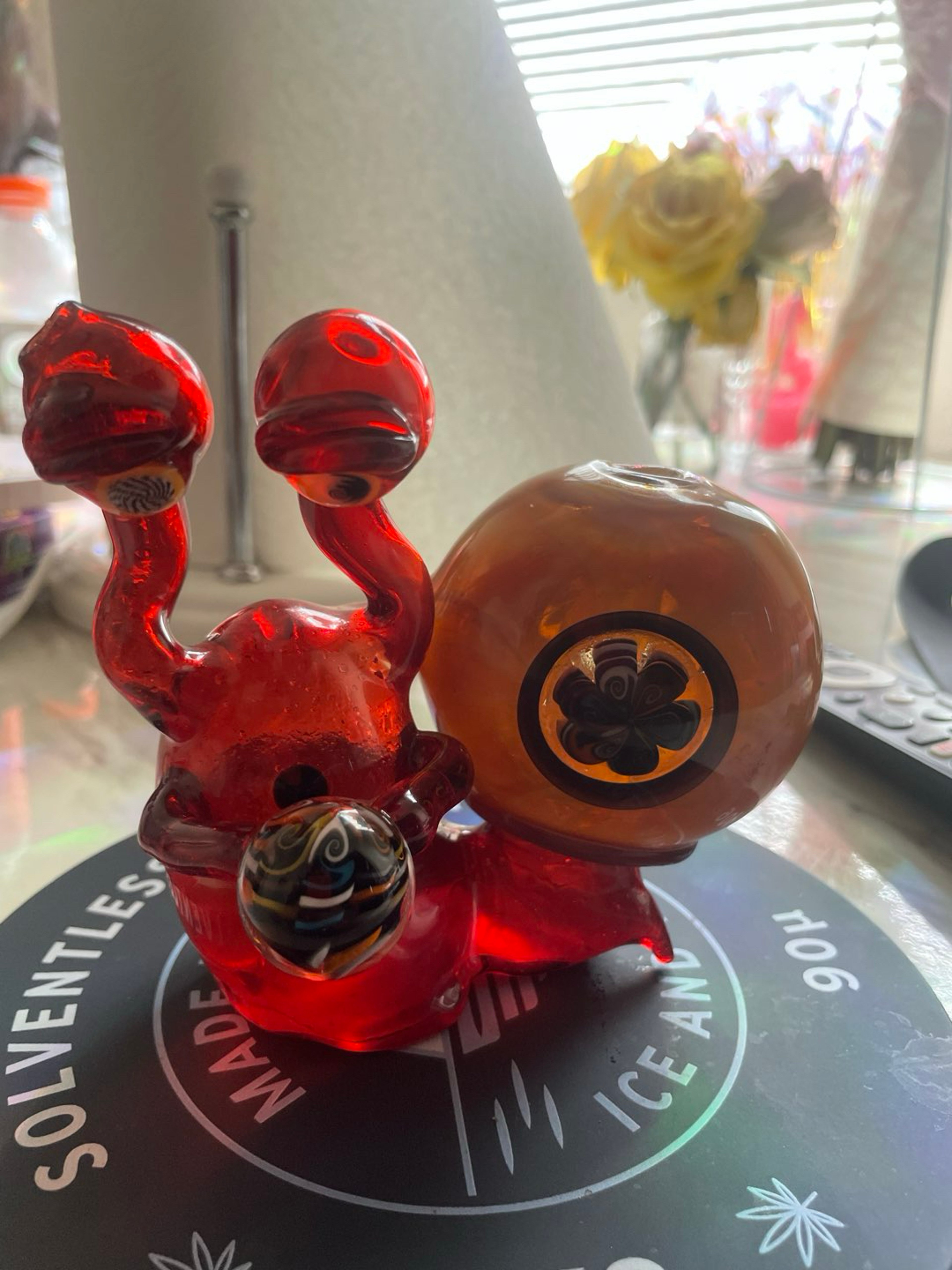 Preview pic of Chunk glass recycler snail