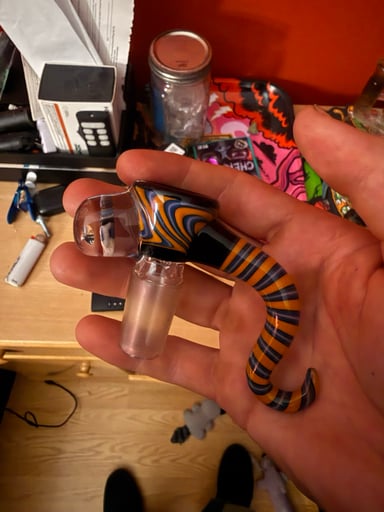 Preview pic of 18mm Captain Hook Glass Art Sea Slide