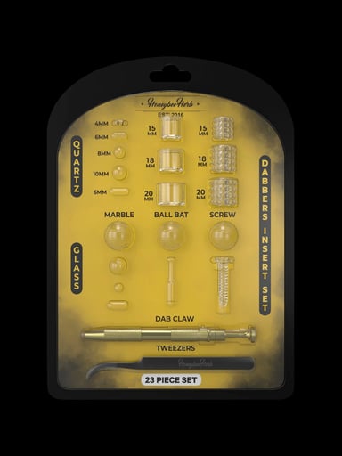 Preview pic of Honeybee Herb Dab Insert Accessory Set