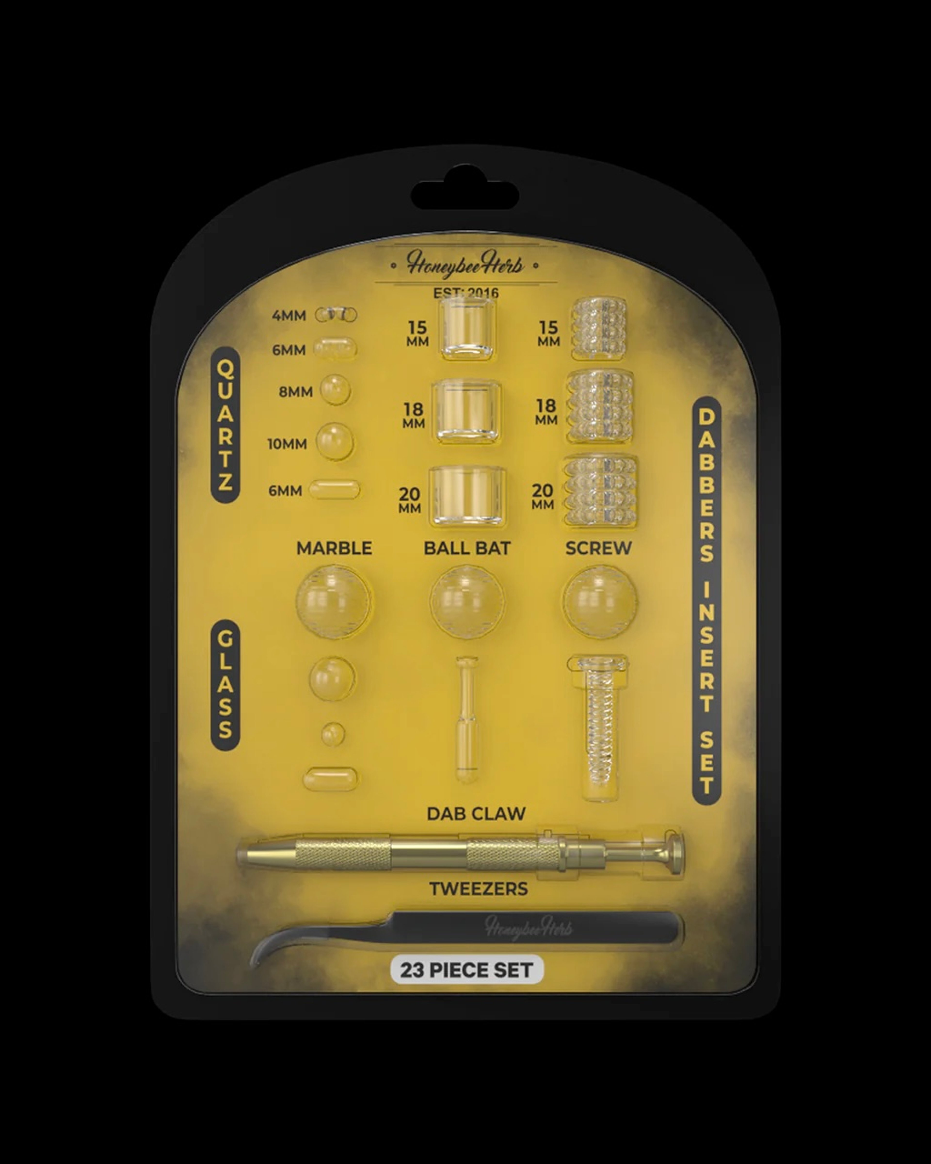 Preview pic of Honeybee Herb Dab Insert Accessory Set