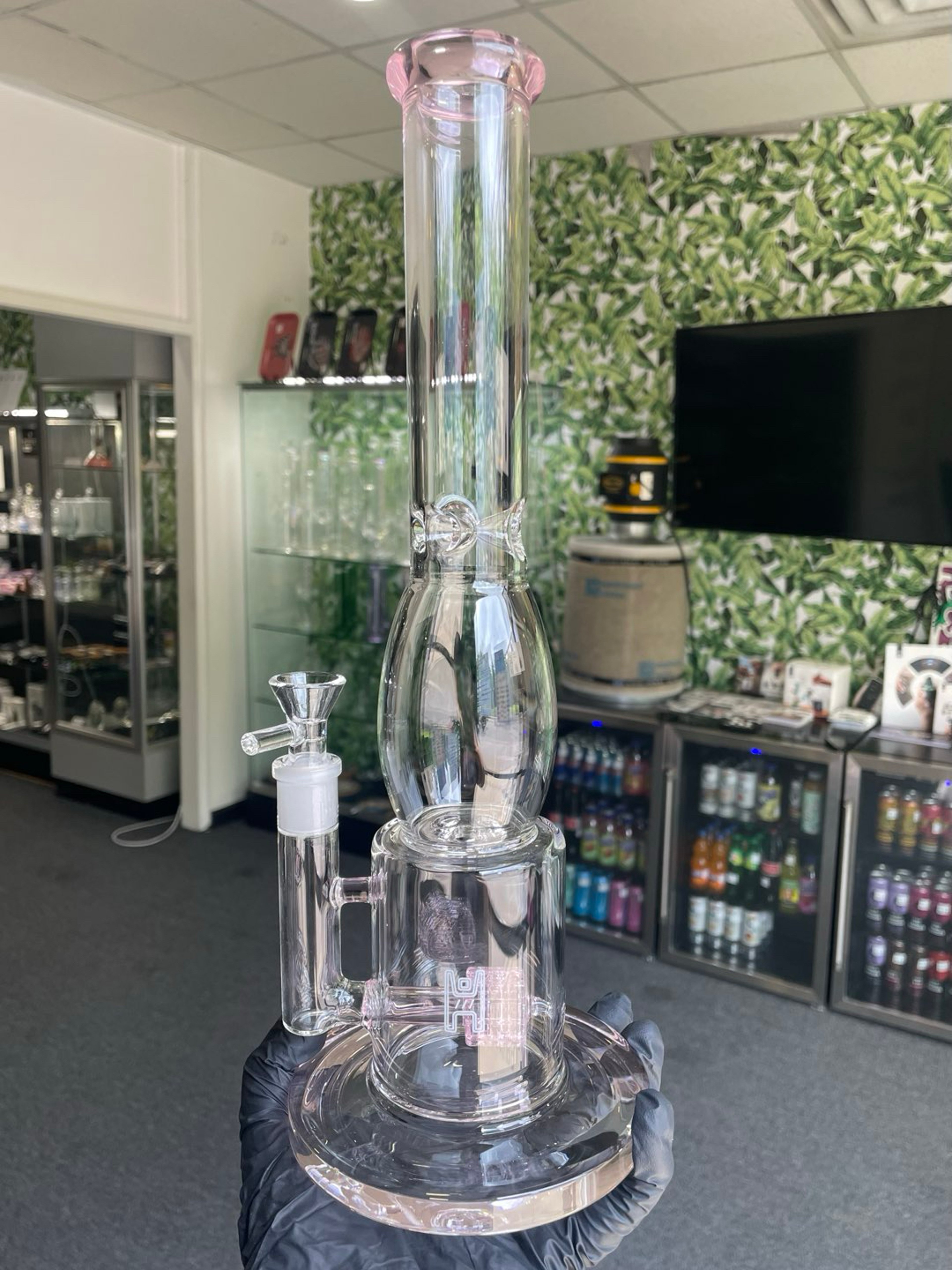 Preview pic of Lantern Waterpipe Pink