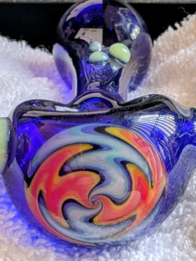 Preview pic of Blue and green 4 inch pipe