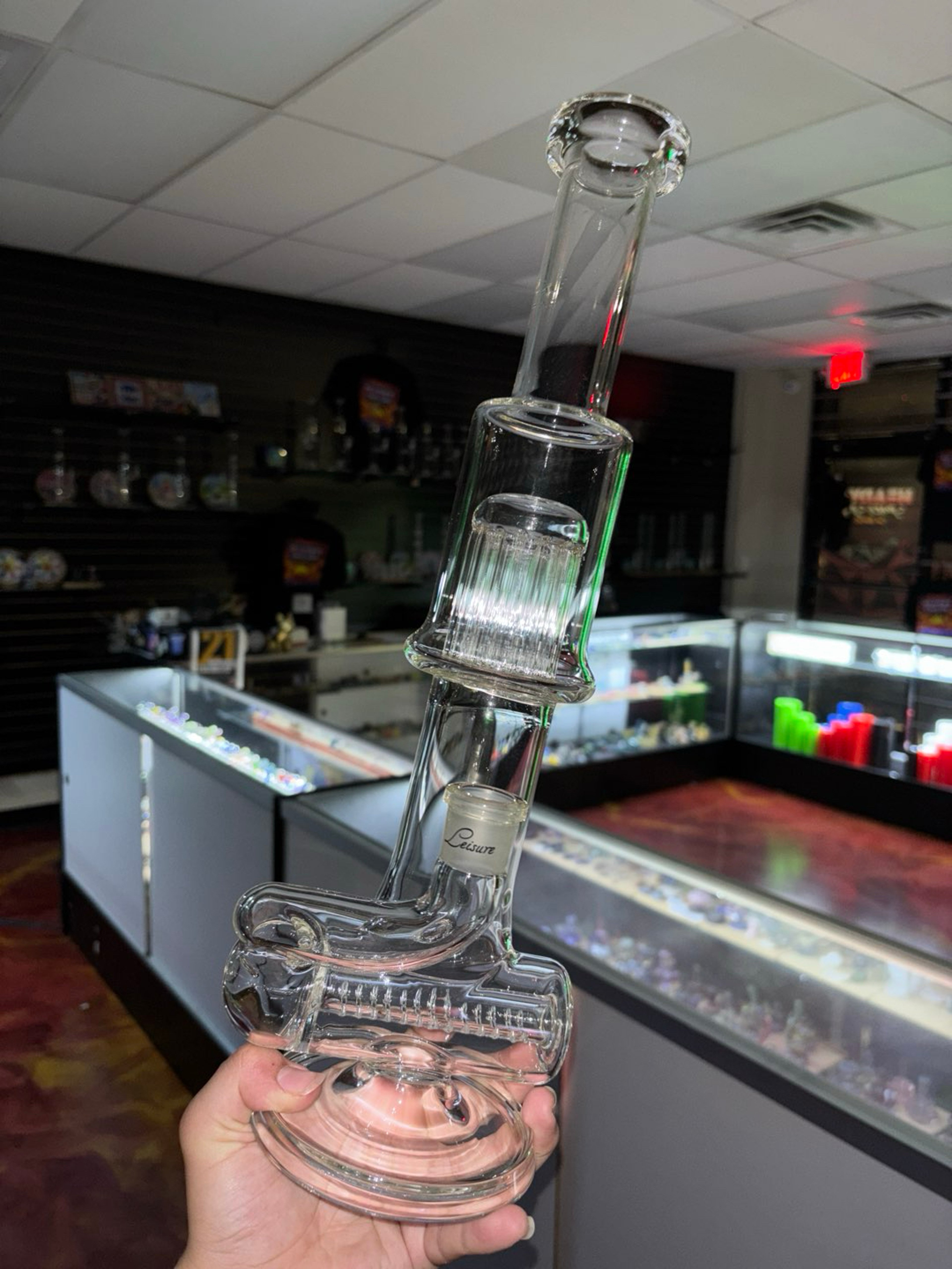 Preview pic of Leisure Glass 18mm Inline to 13 Arm Tube