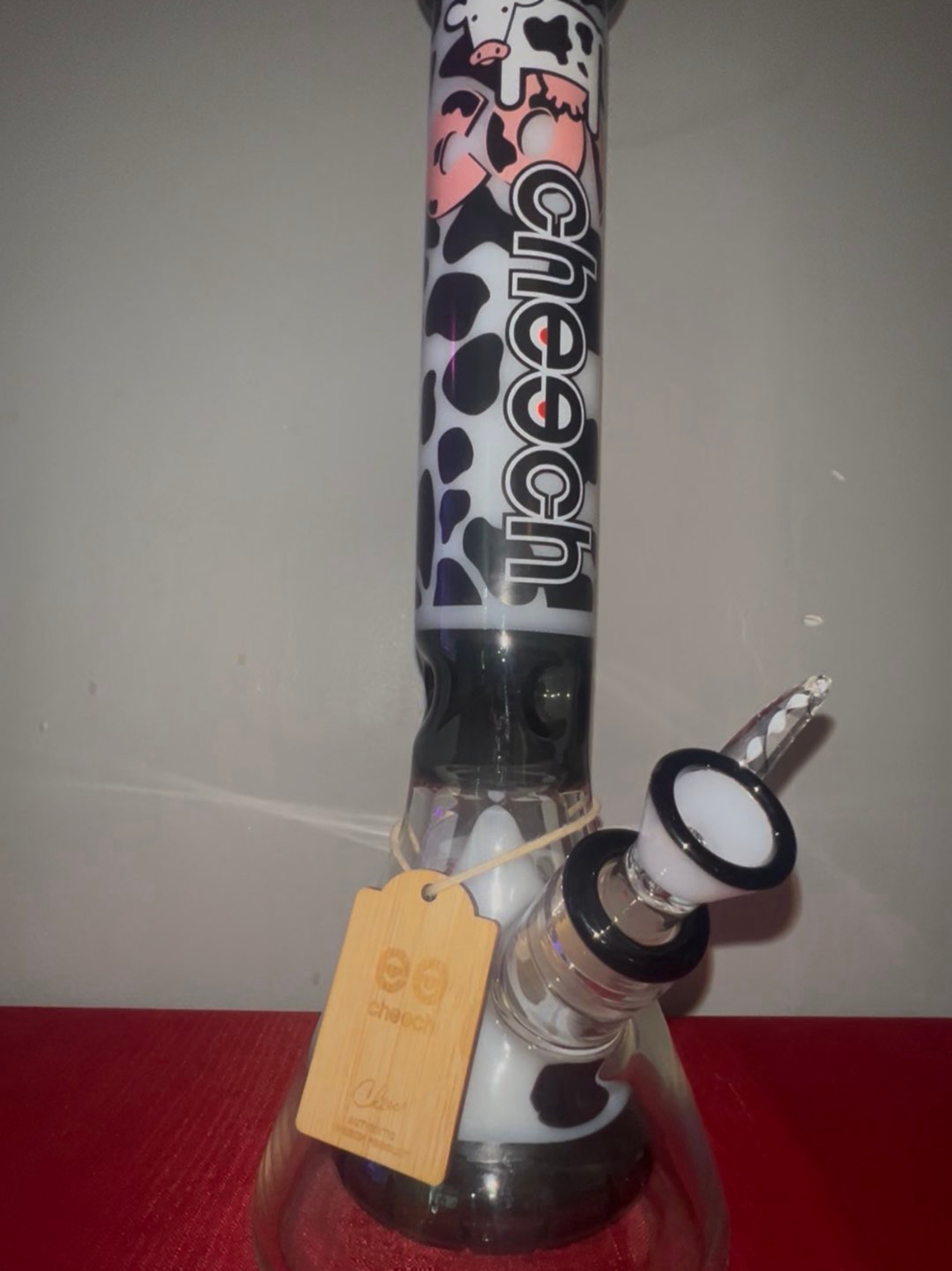 Preview pic of 15” Cow Beaker by Cheech Glass