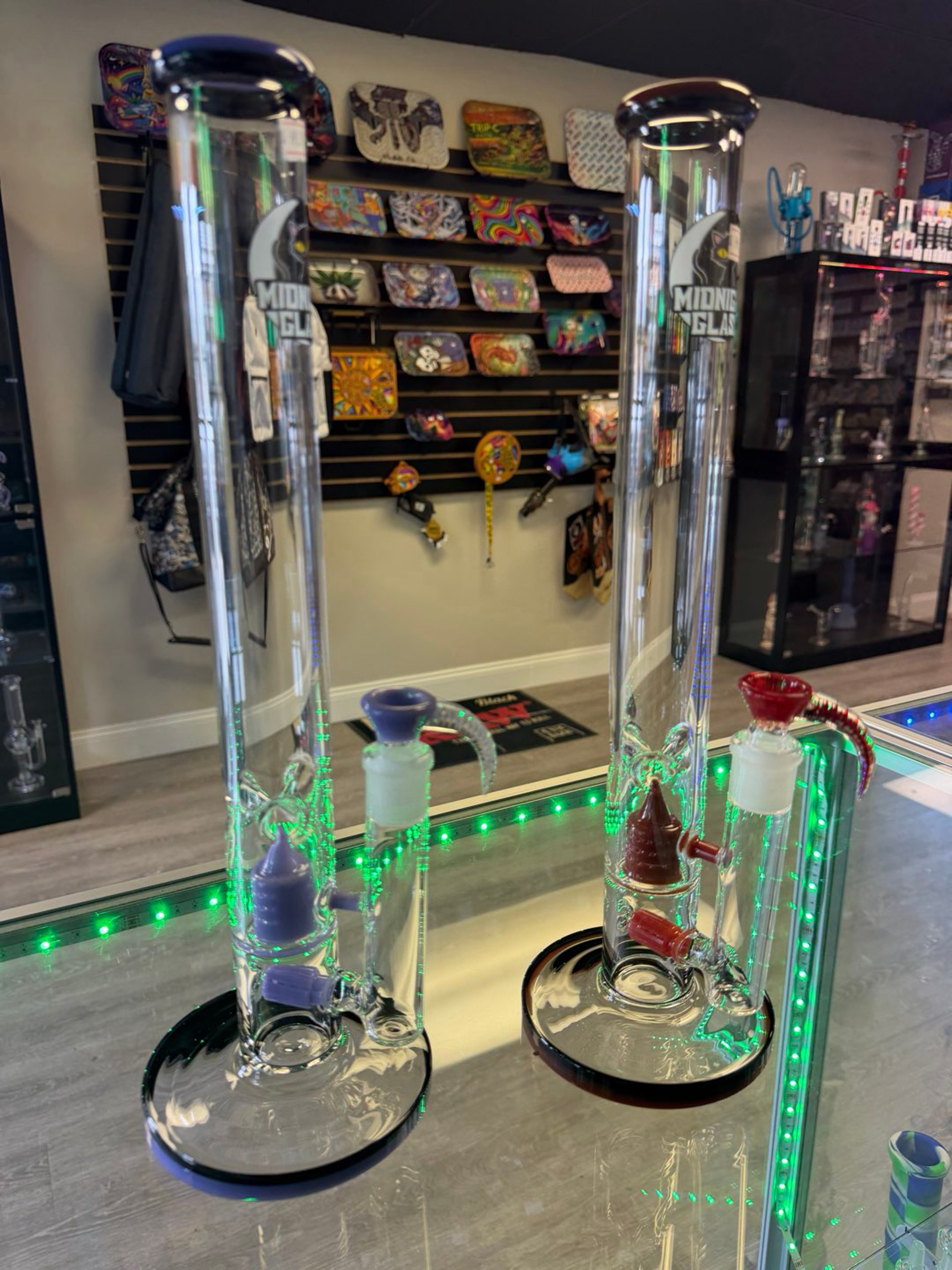 Preview pic of MIDNIGHT GLASS GRIDLINE TO 360 GRID CAP BONG