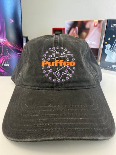 Preview pic of Puffco adjustable baseball cap