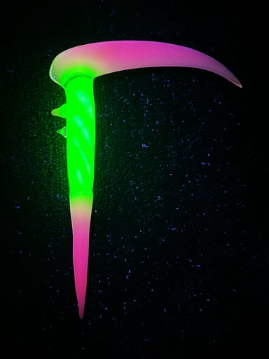 Preview pic of MarvinsGlass UV Signature Scythe! 🃏