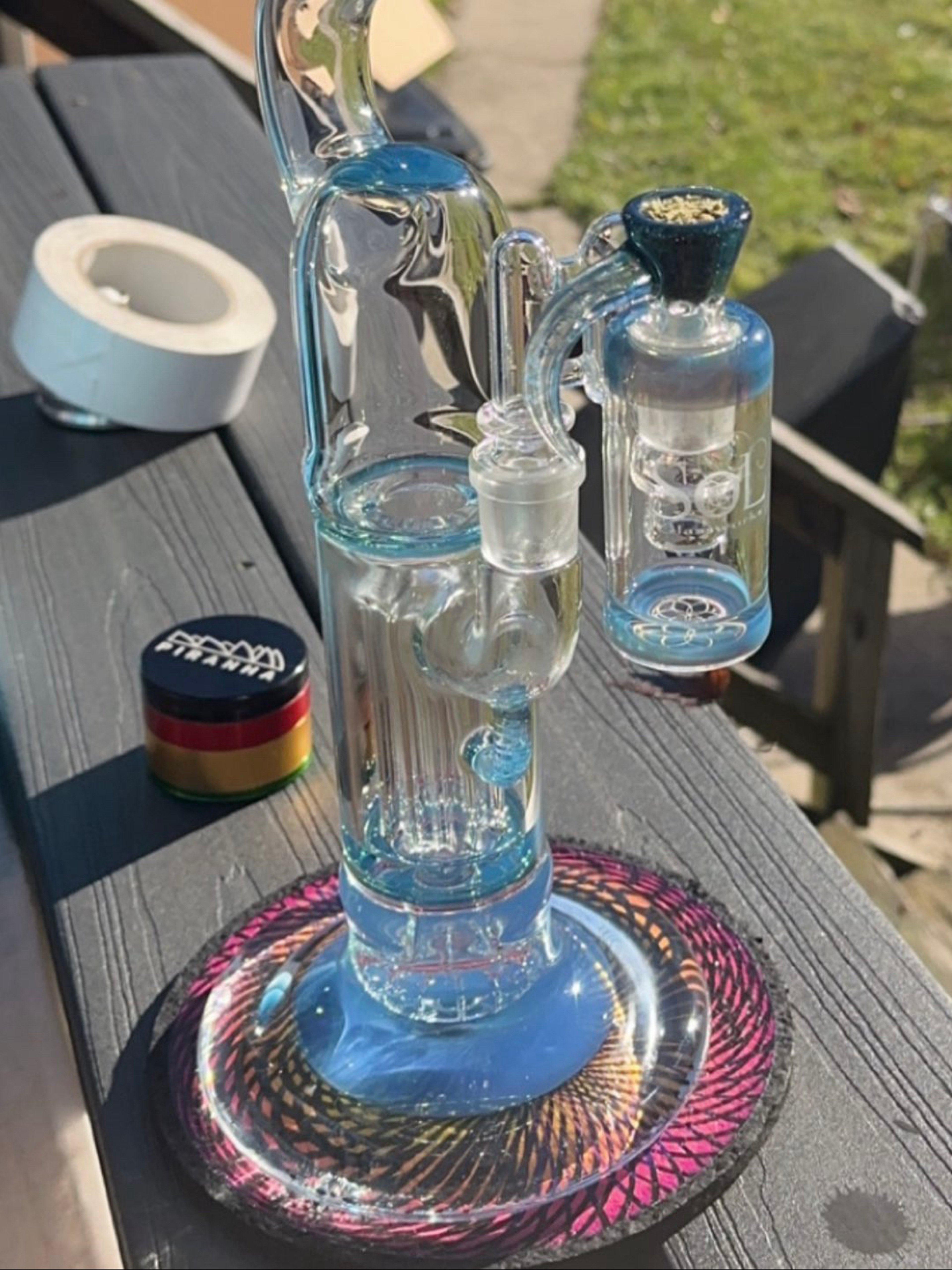 Preview pic of FA Sov natty neck to hollow foot peyote pillar