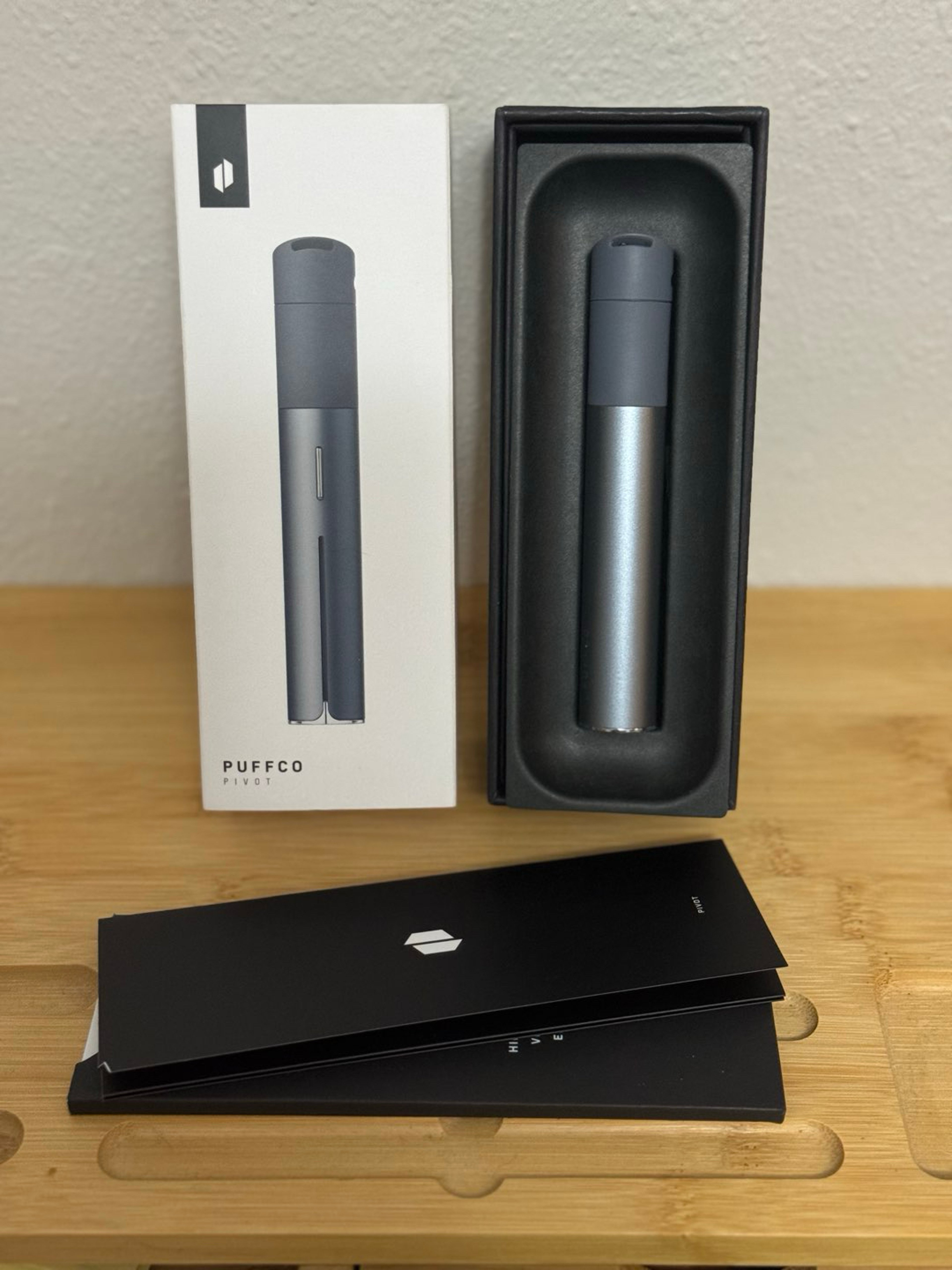 Puffco Pivot Silver | Original Release Complete in Box (CIB) image 0